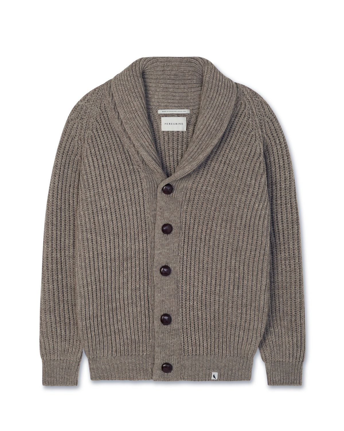Peregrine - Wilkinson Cardigan in Oak Merino
