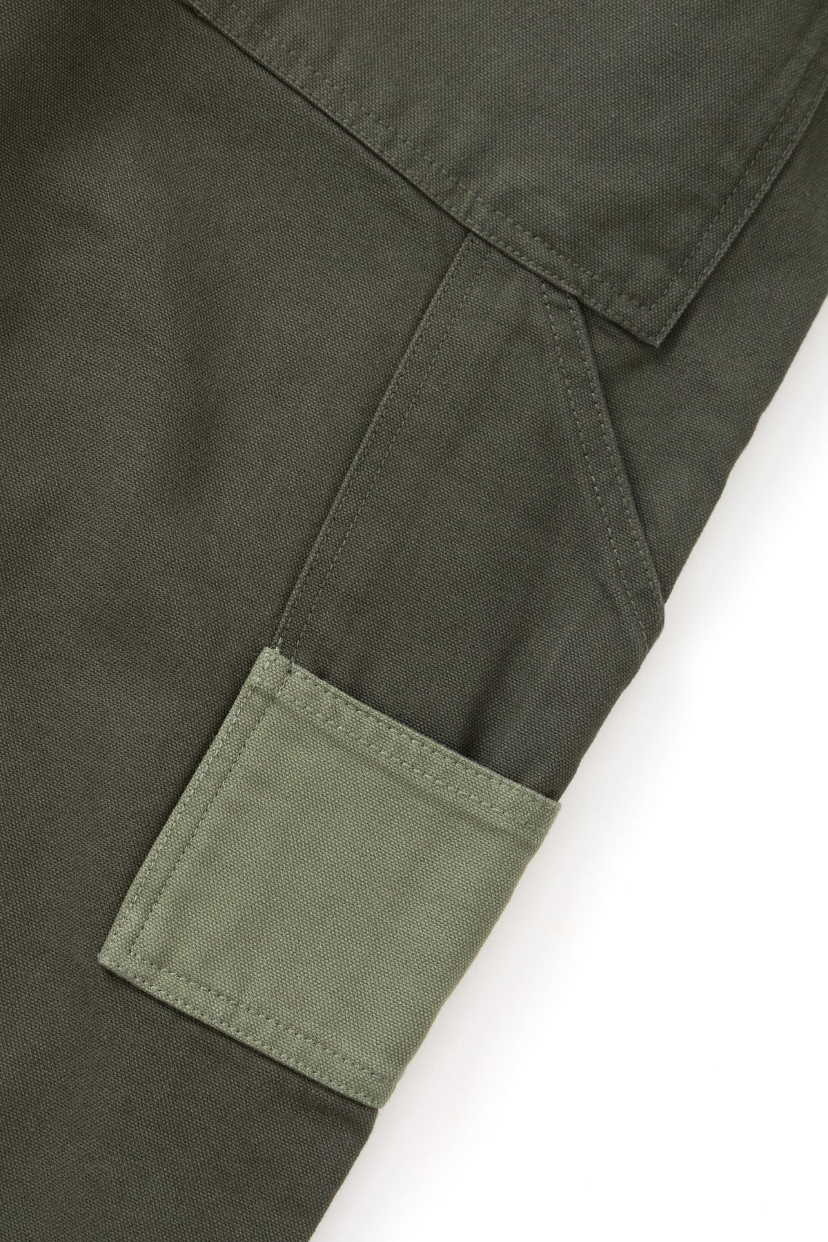 Service Works - Patchwork Utility Chef Pants in Green