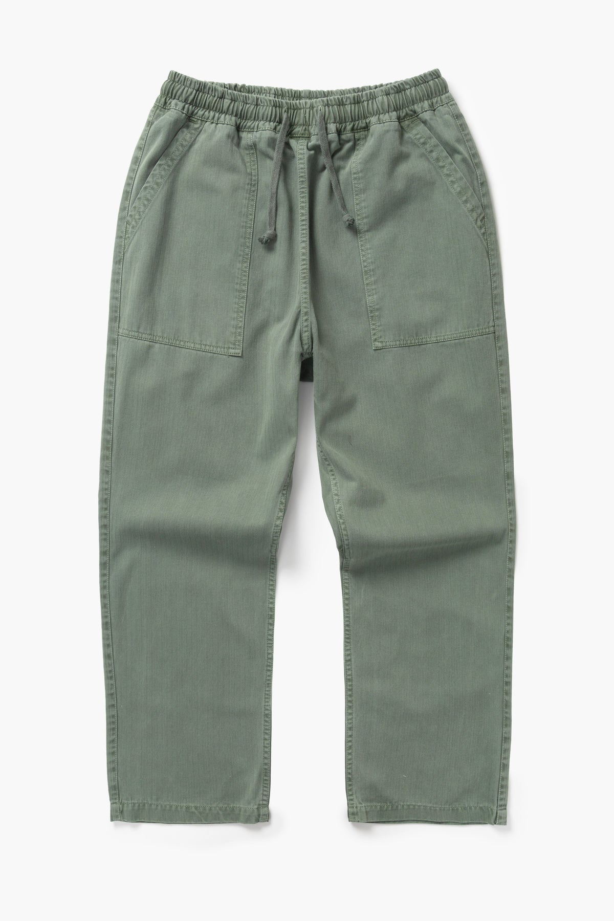 Service Works - Pigment Herringbone Chef Pants in Olive