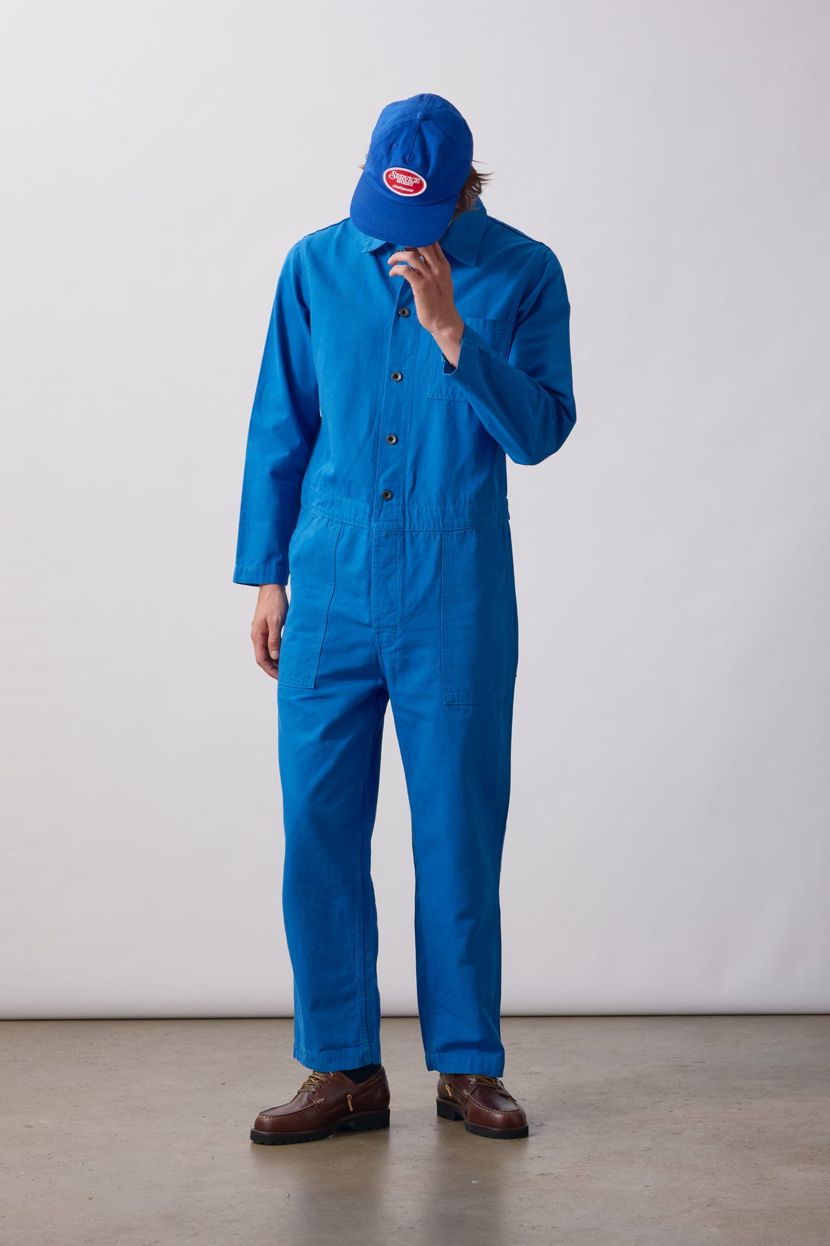 Service Works - Canvas Coveralls in Cobalt