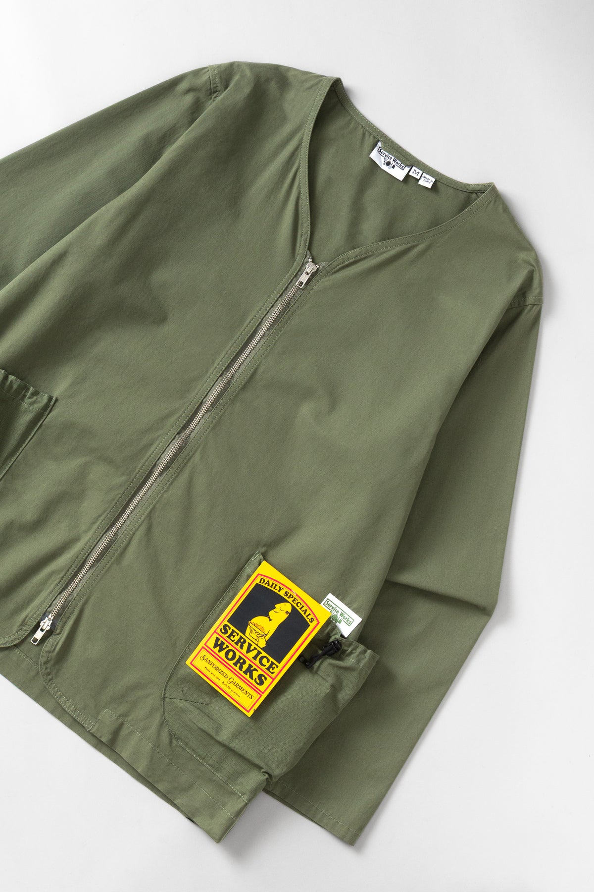 Service Works - Tech Twill Gardening Liner in Olive