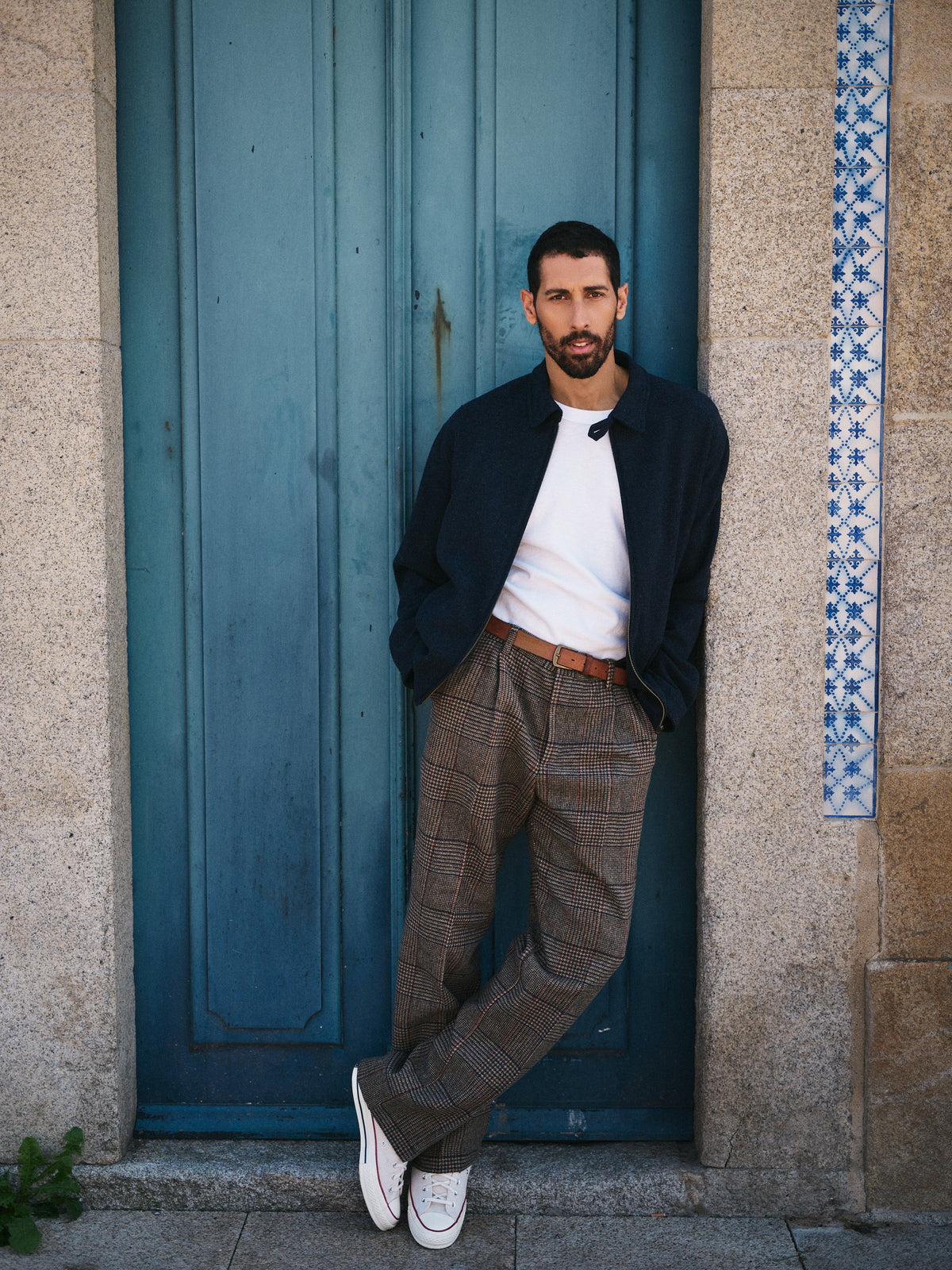 Portuguese Flannel - Aurelia Jacket in Blue