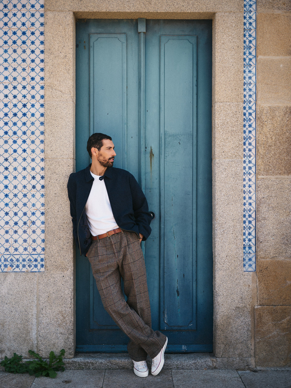 Portuguese Flannel - Aurelia Jacket in Blue