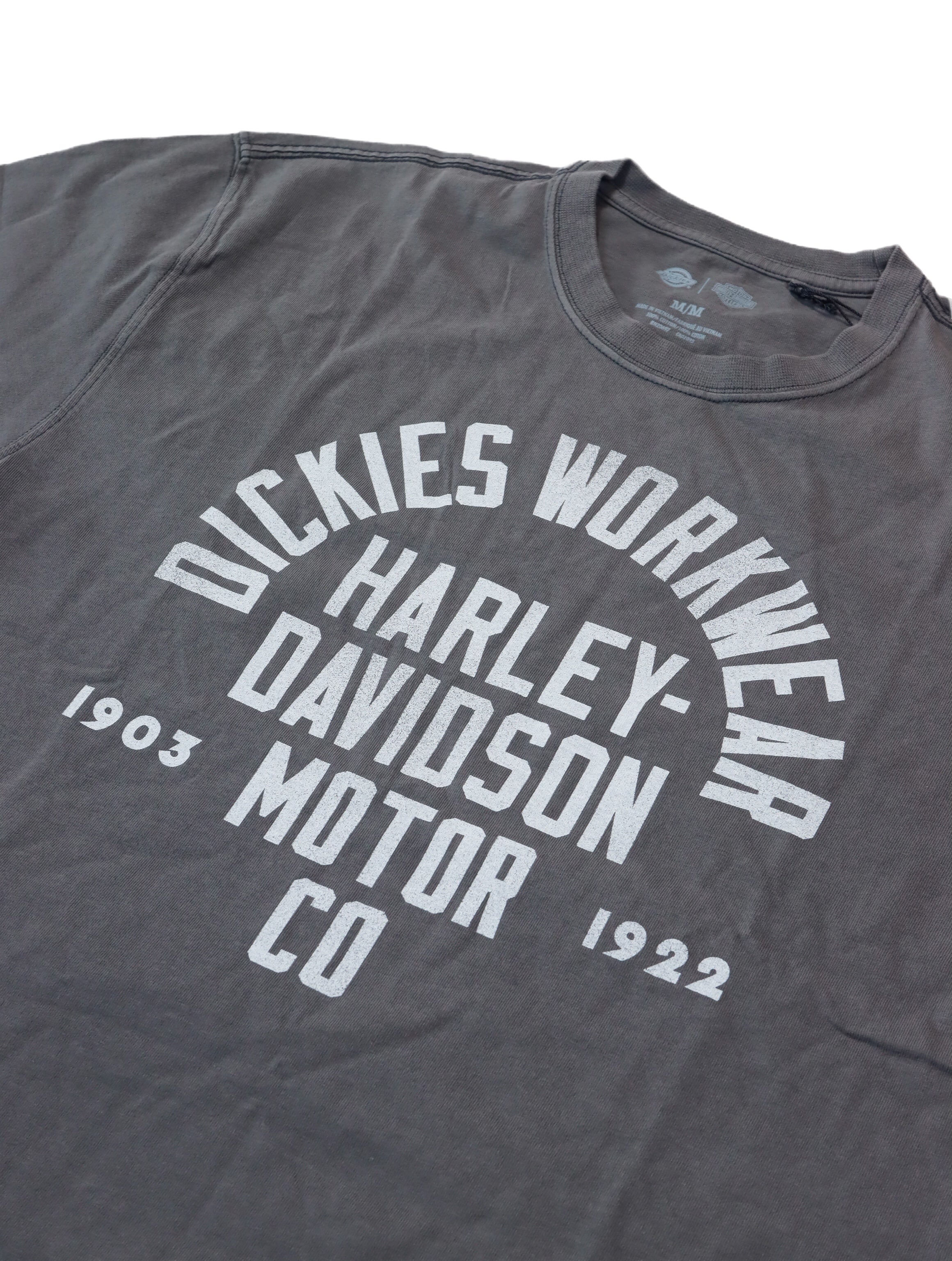 Dickies x Harley-Davidson - Faded Black Tee