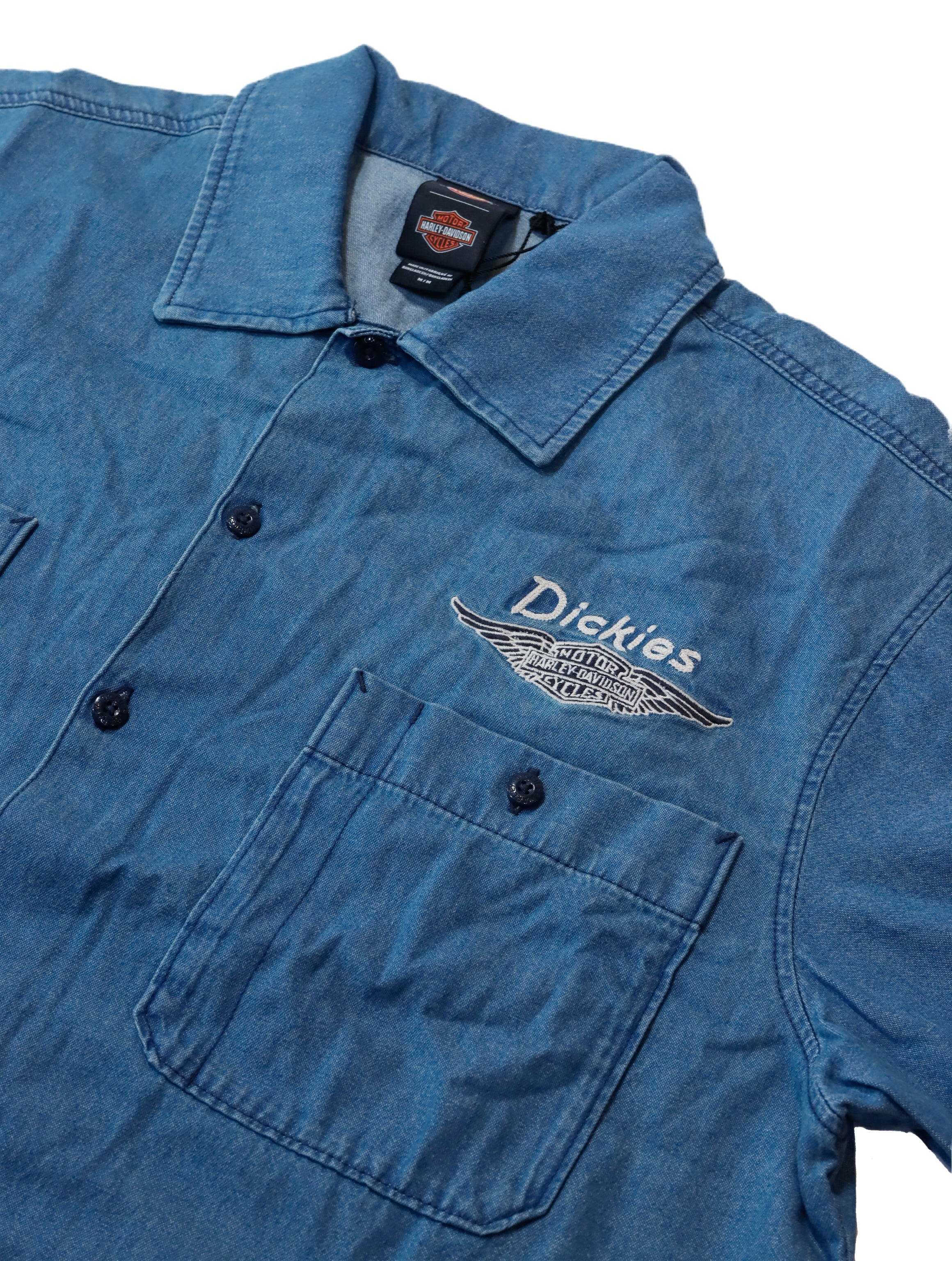 Dickies x Harley-Davidson - Denim Shirt Short Sleeve