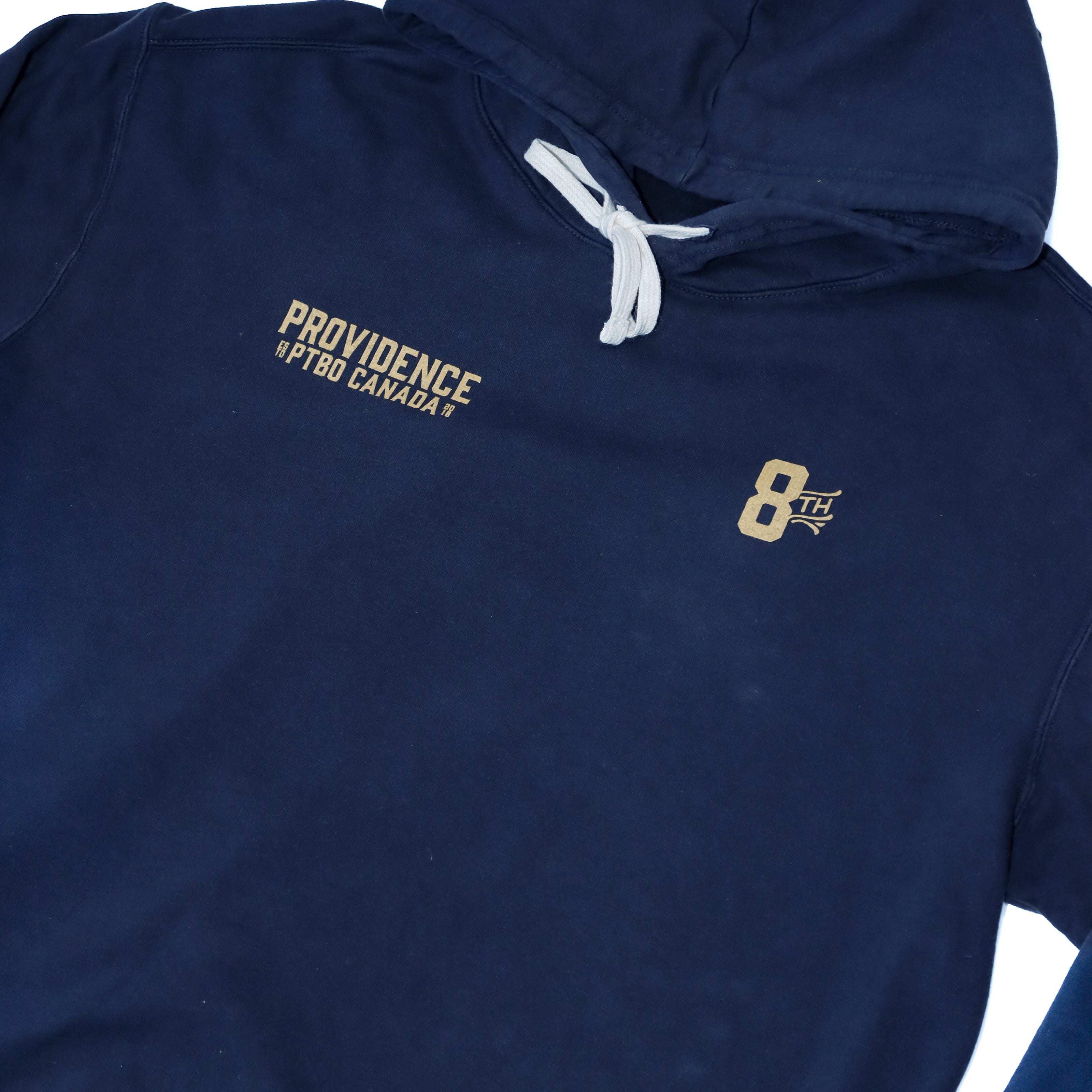 Providence - 8th Anniversary Hoodie in Washed Black