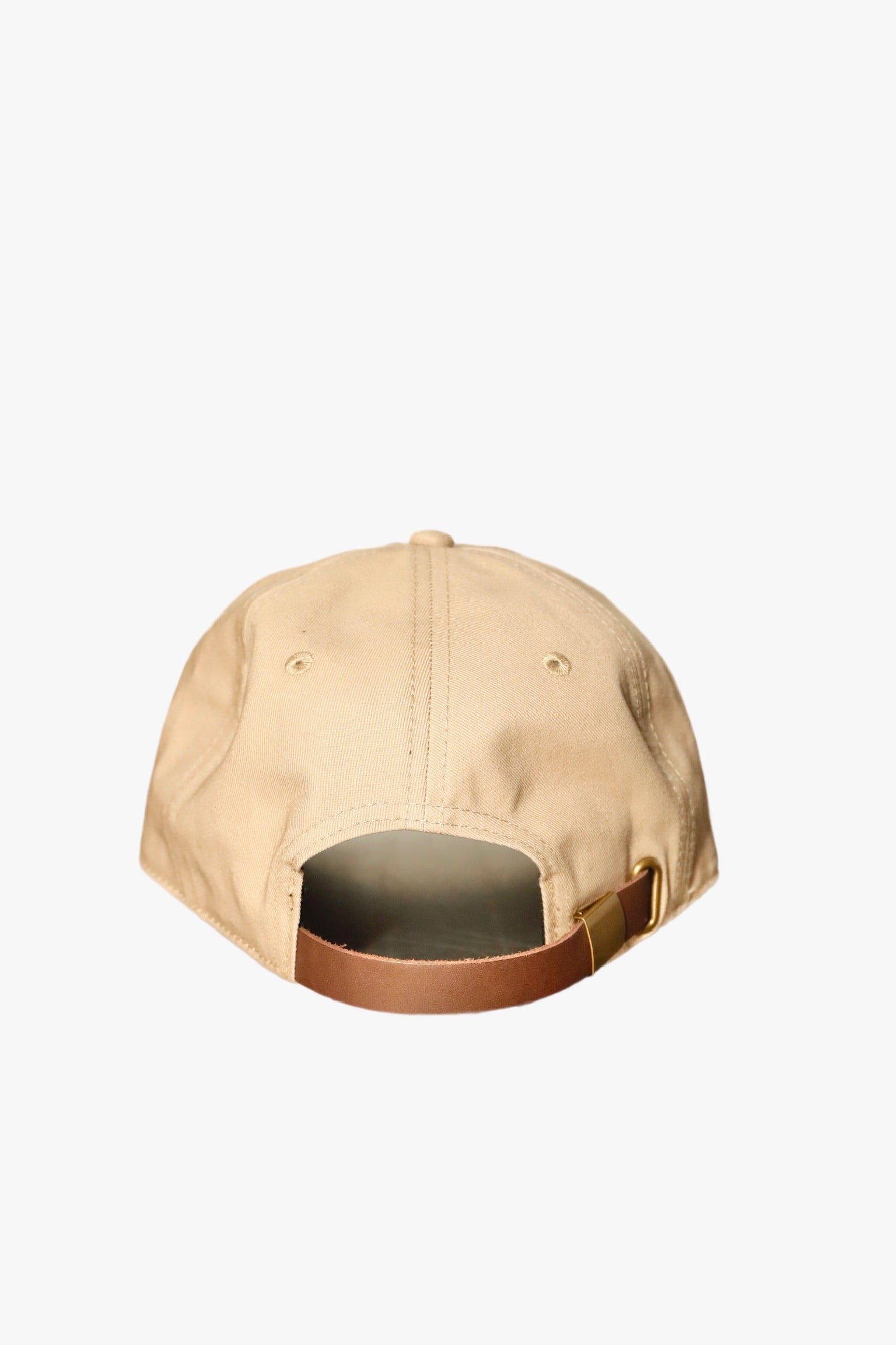 Providence - Embroidered Shop Cap in Khaki