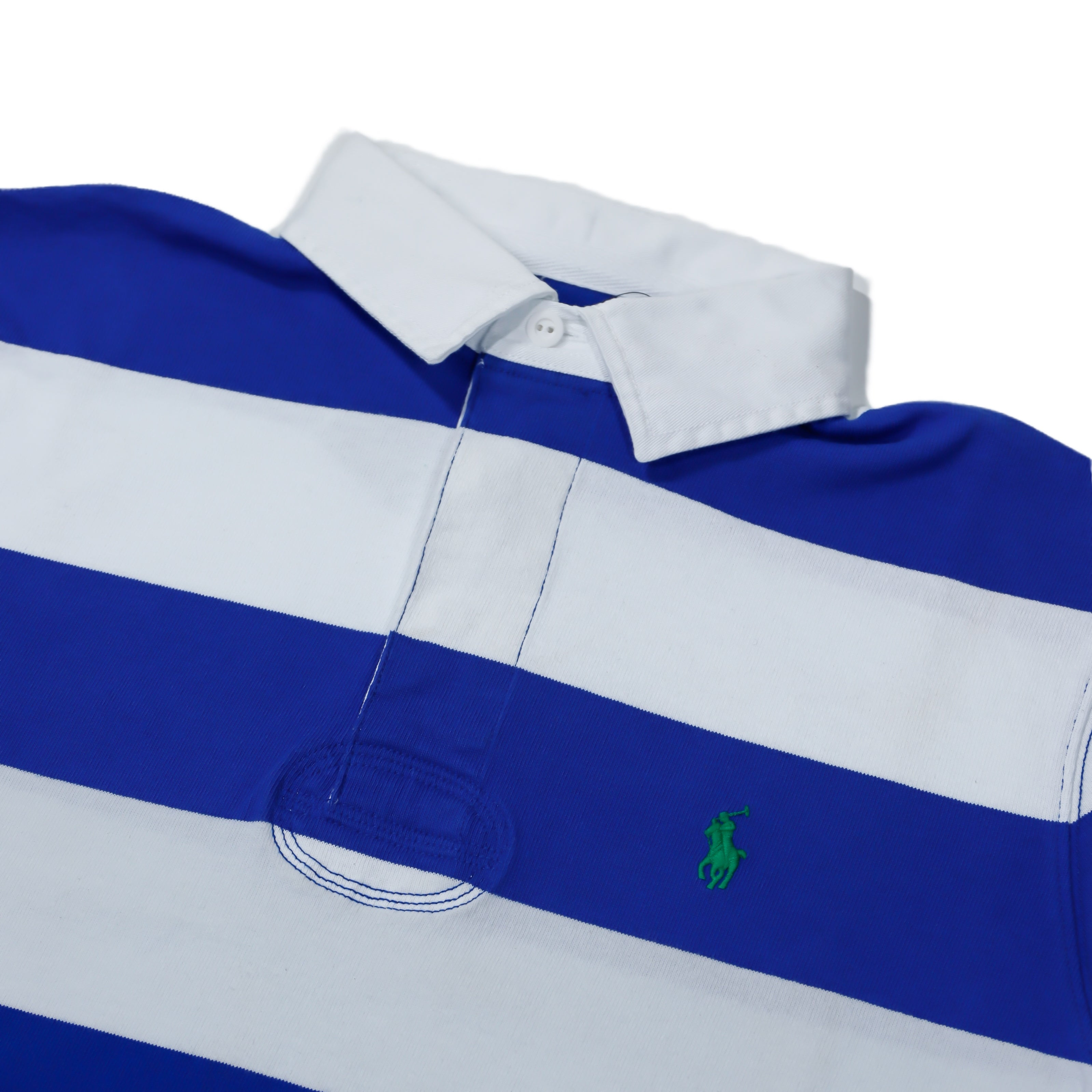 Polo Ralph Lauren - The Iconic Rugby Shirt in Blue and White