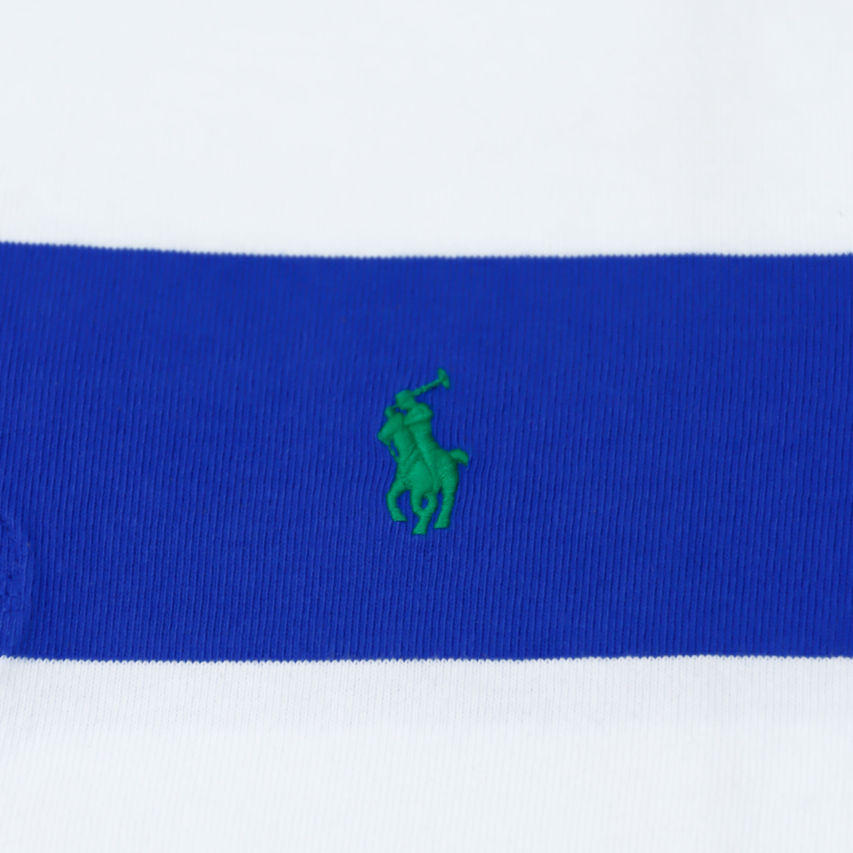 Polo Ralph Lauren - The Iconic Rugby Shirt in Blue and White