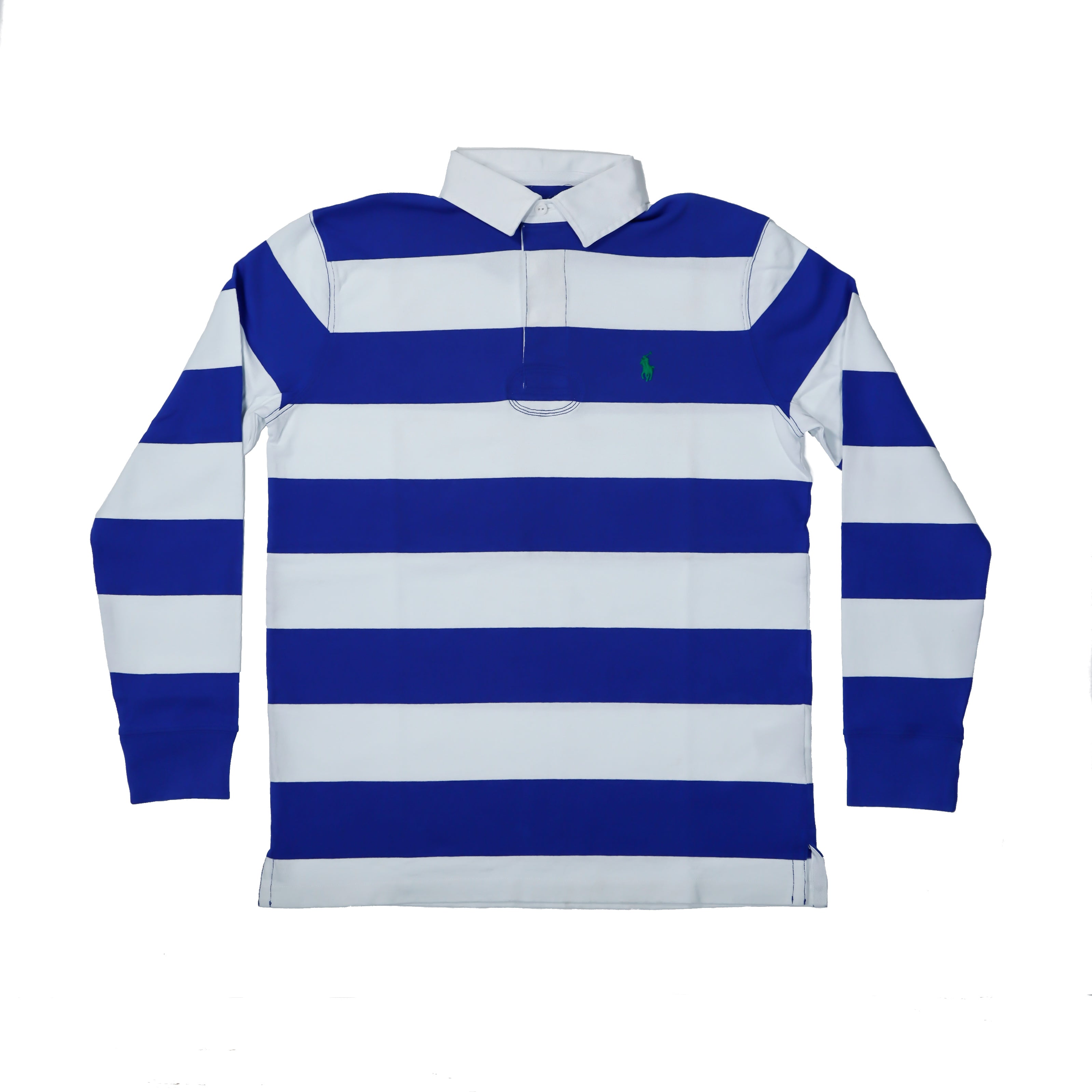 Polo Ralph Lauren - The Iconic Rugby Shirt in Blue and White