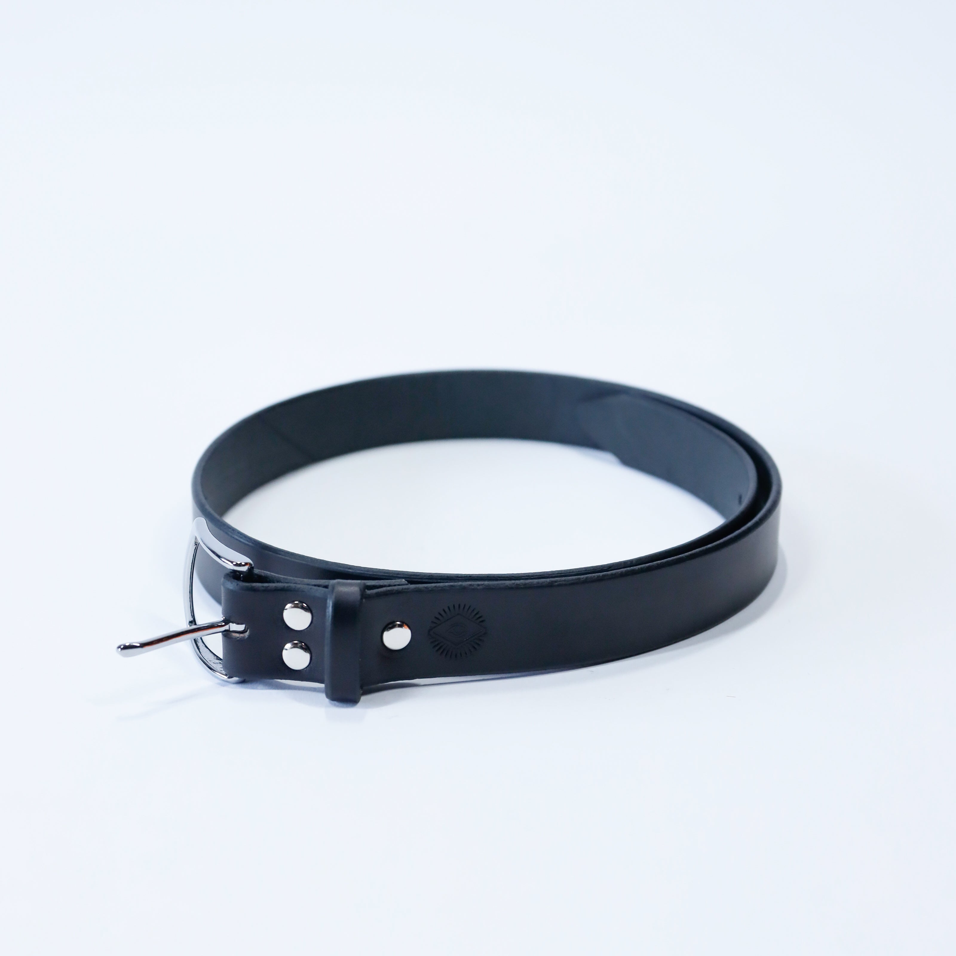 Providence - Formal Leather Belt in Black