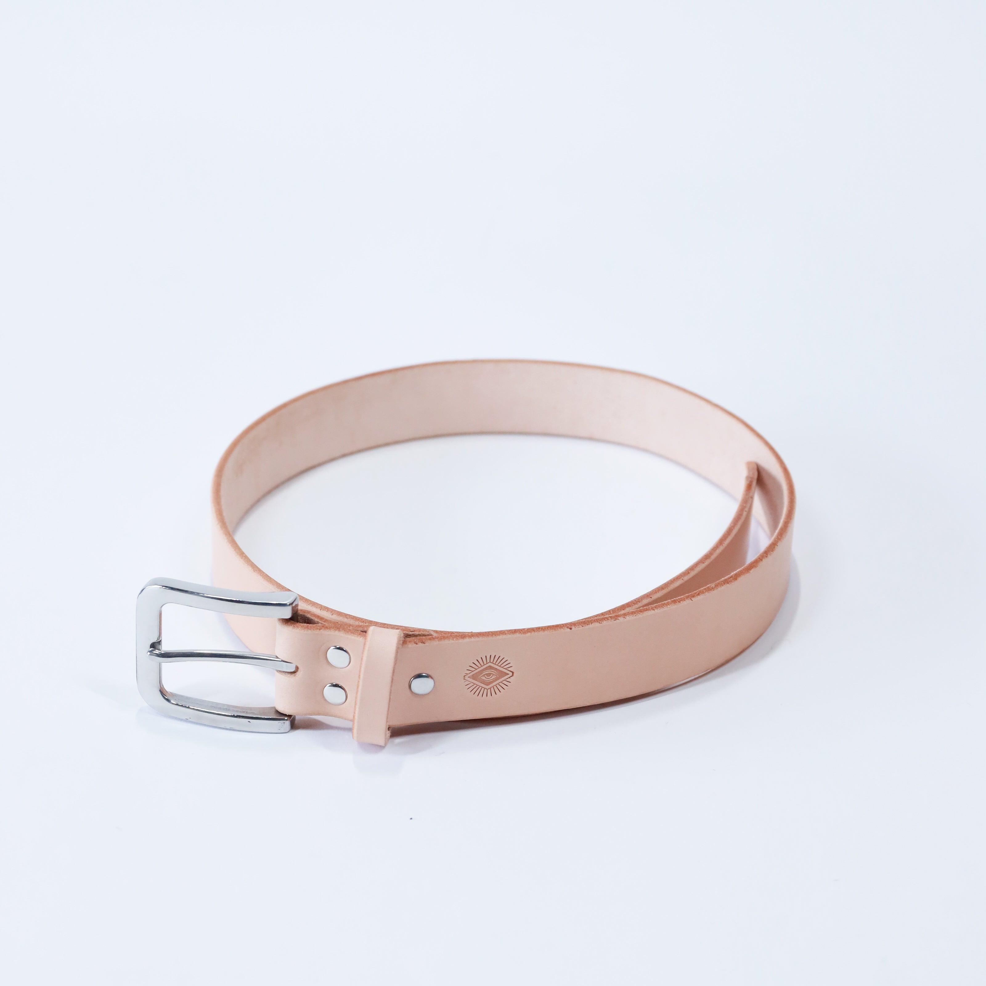 Providence - Natural Veg Tan Leather Belt