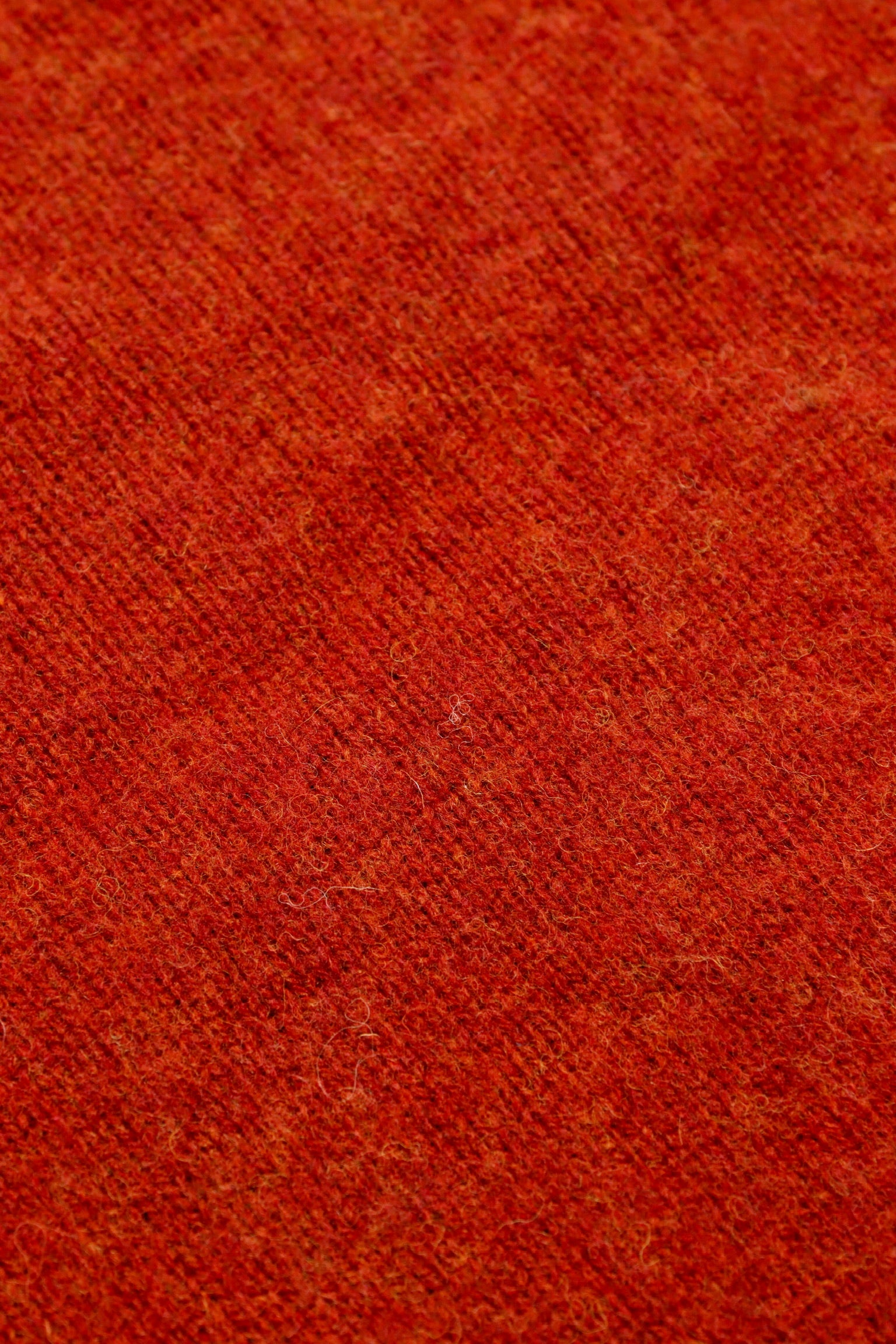 Harley of Scotland - Shaggy Raglan Sweater in Madder Red
