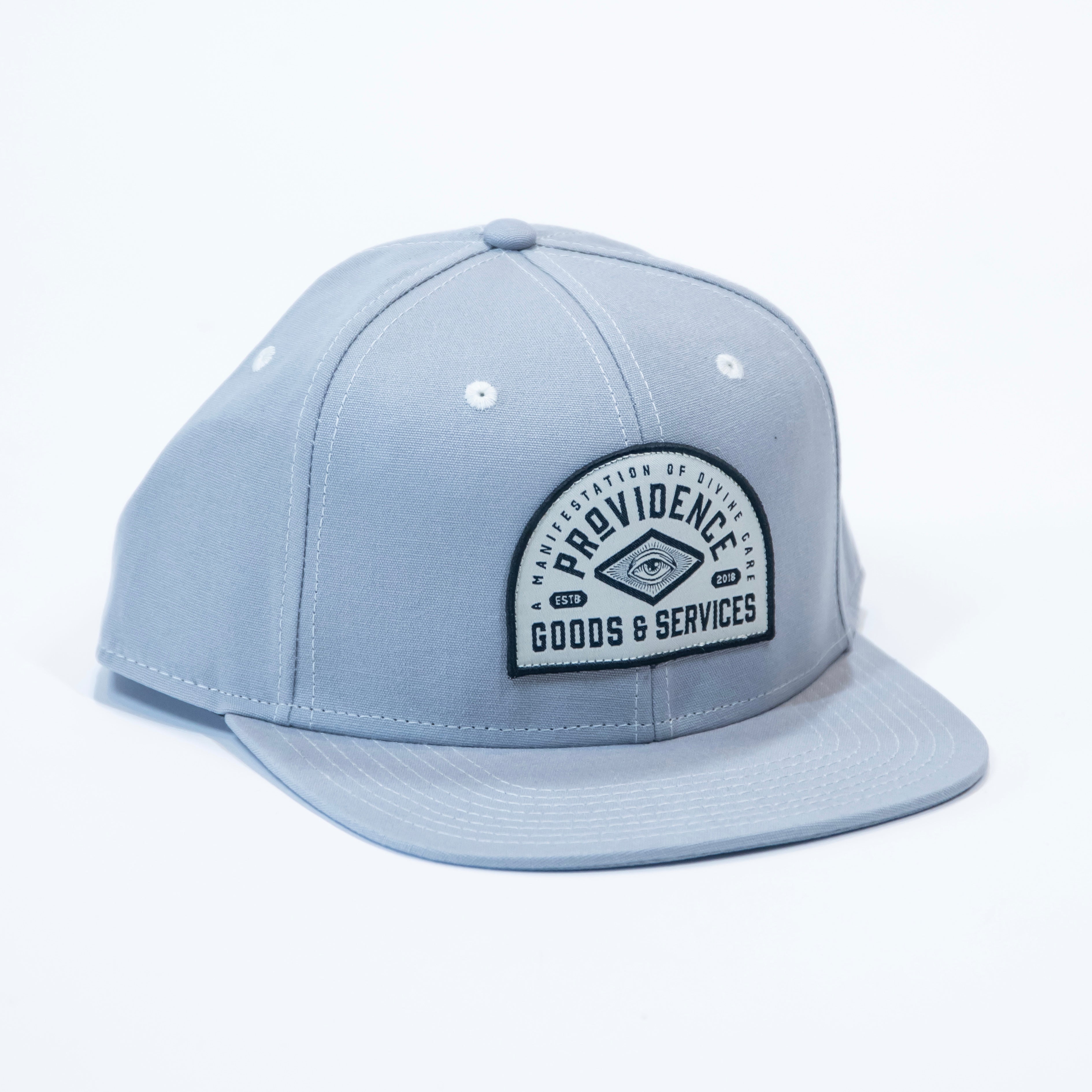 Providence - 8 Year Shop ID Snapback in Aluminum Grey
