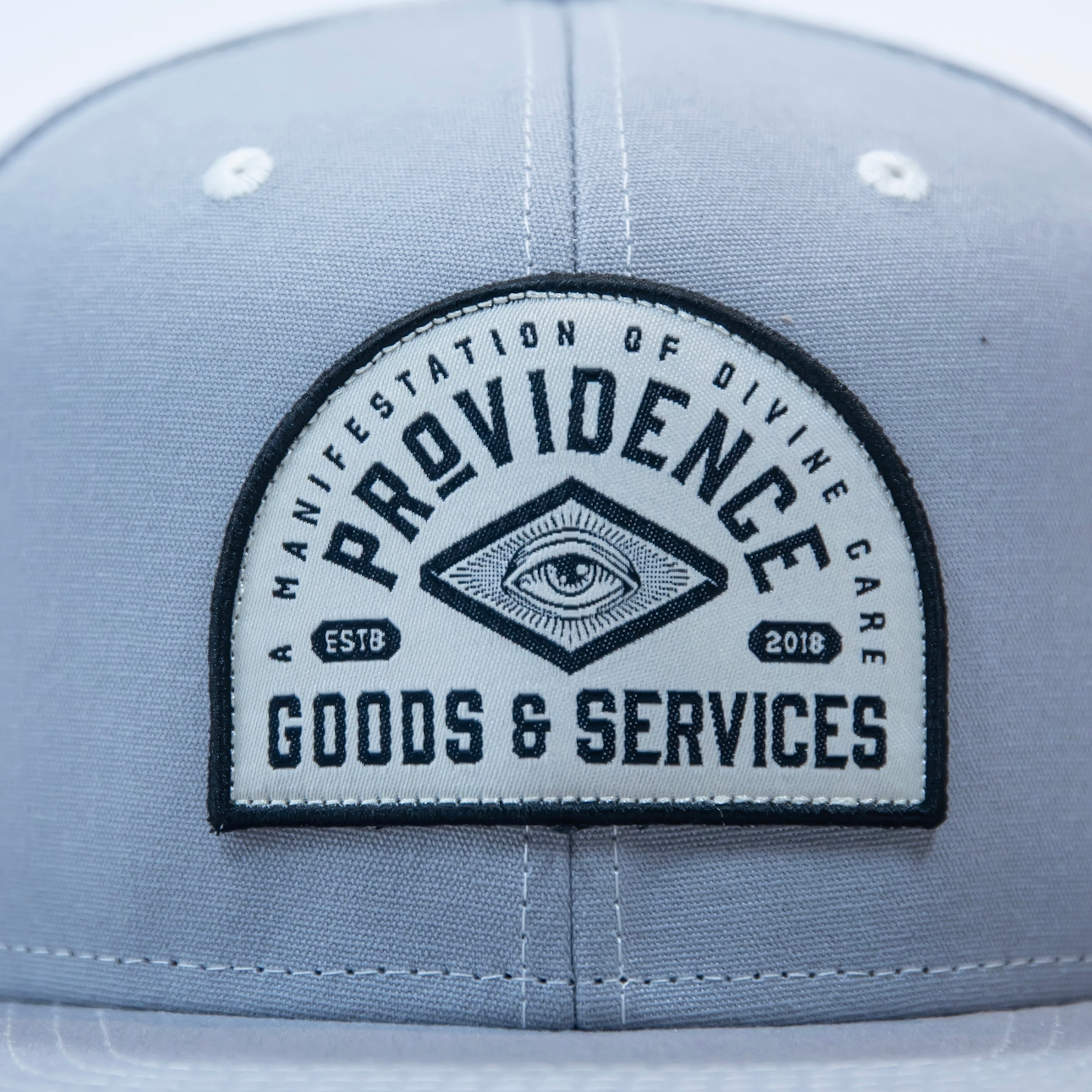 Providence - 8 Year Shop ID Snapback in Aluminum Grey