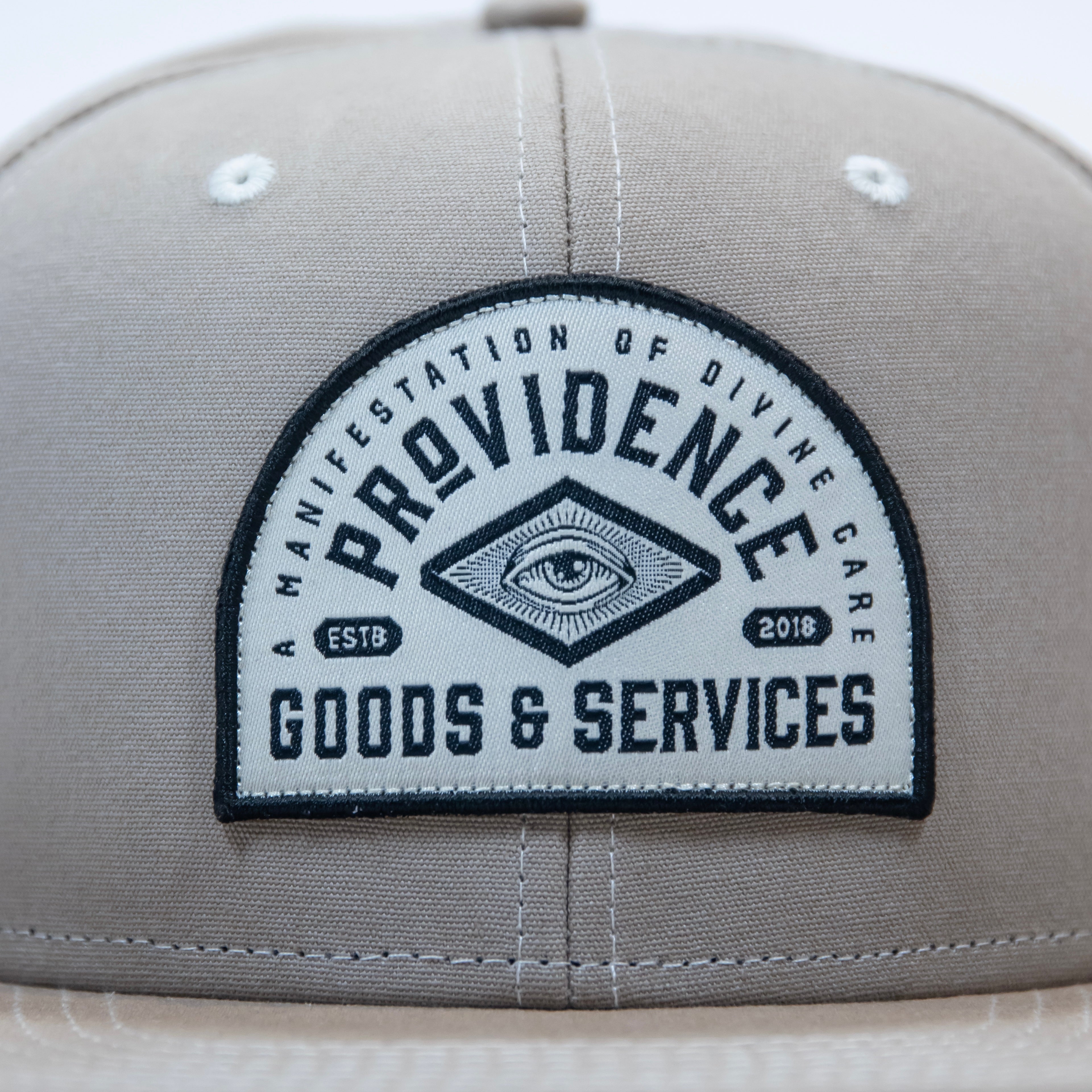 Providence - 8 Year Shop ID Snapback in Pale Khaki