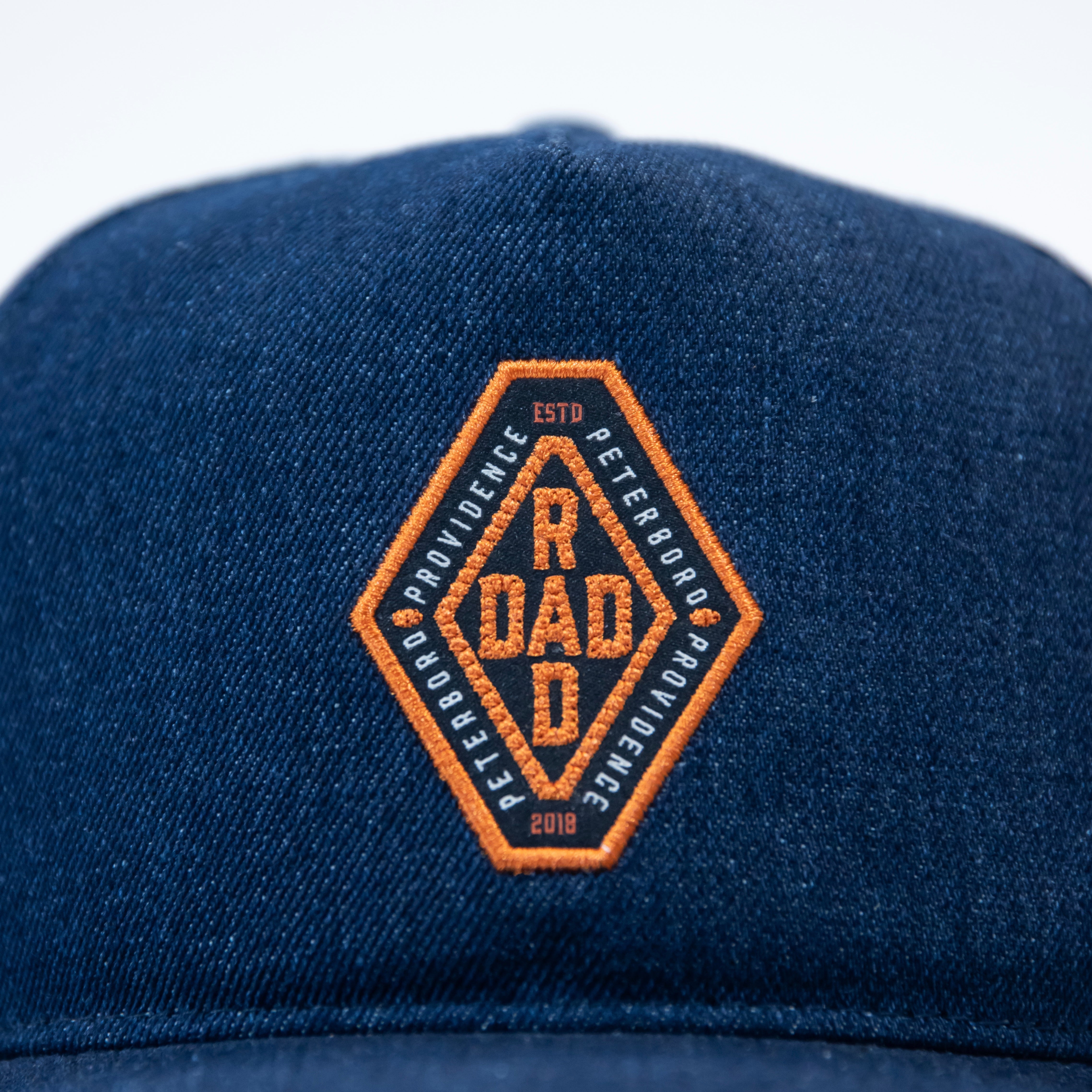 Providence - Rad Dad Snapback in One Wash Denim