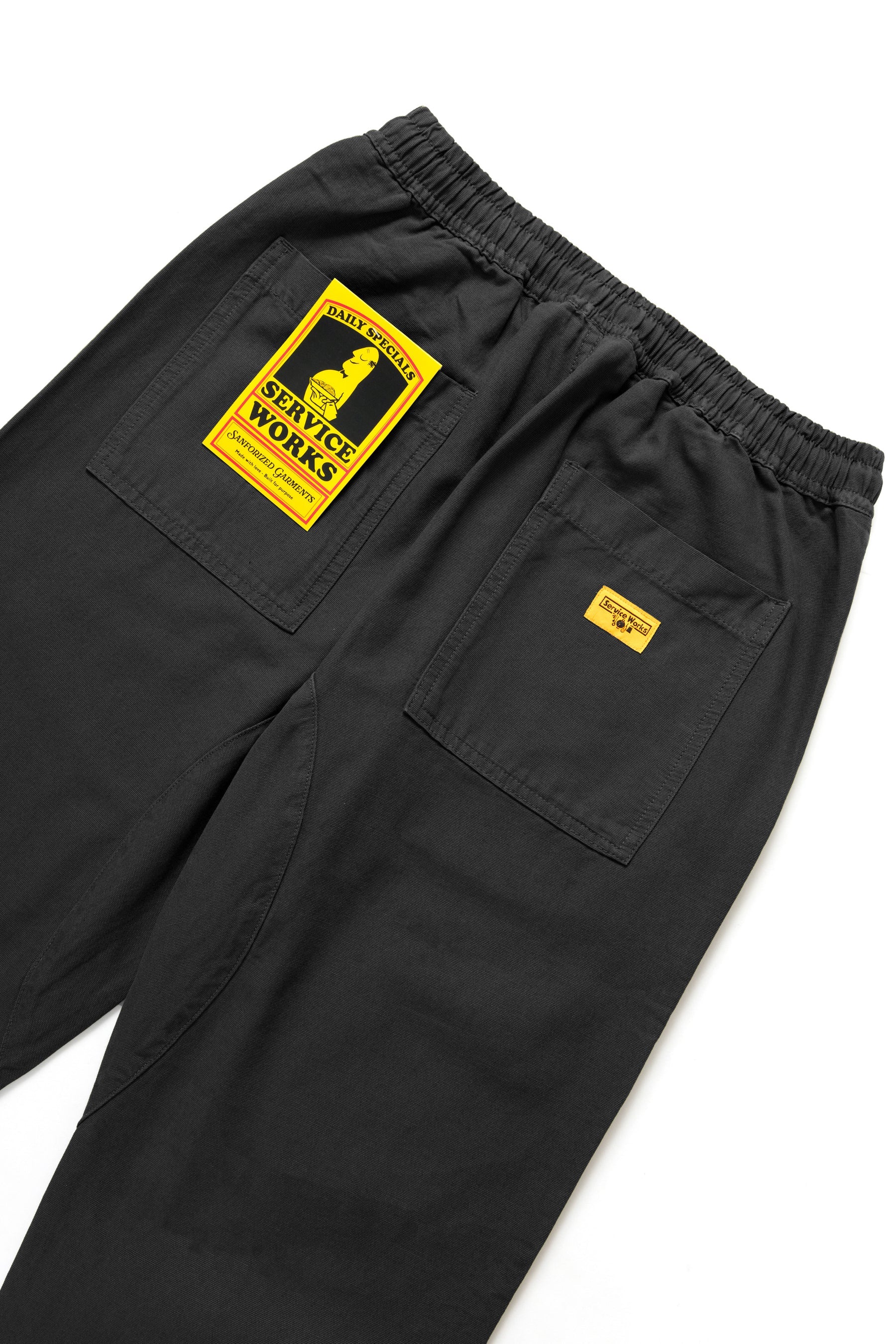 Service Works - Classic Chef Pants in Black