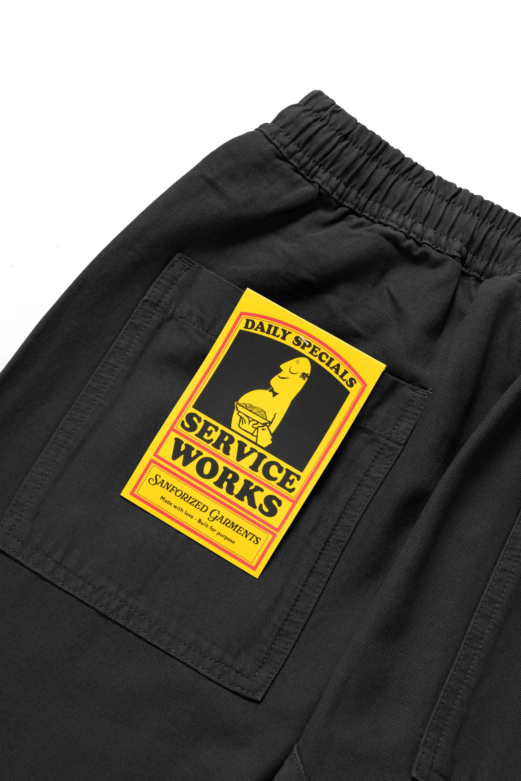 Service Works - Classic Chef Pants in Black