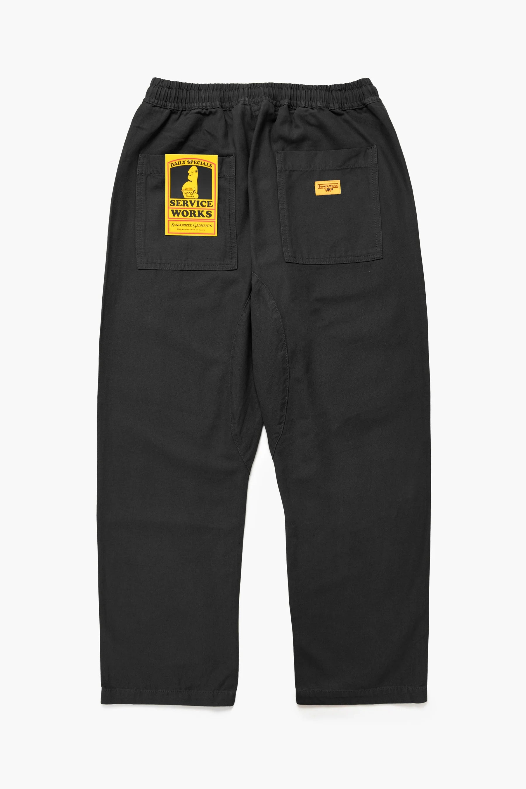 Service Works - Classic Chef Pants in Black