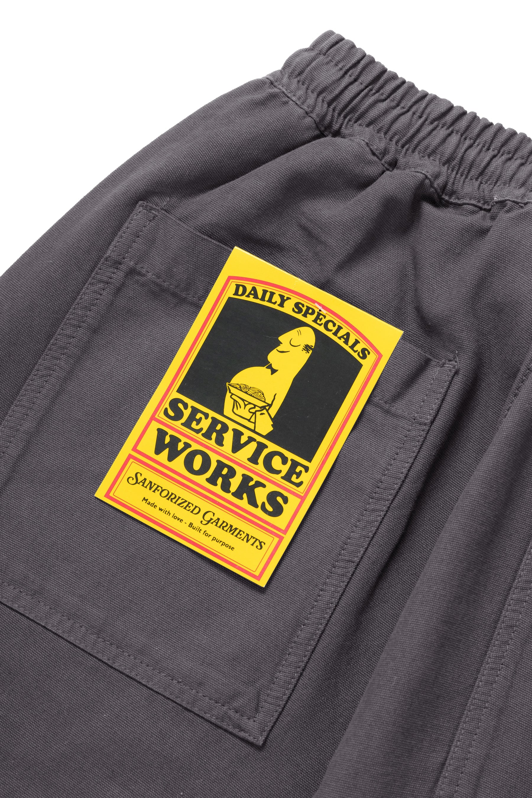 Service Works - Classic Chef Pants in Grey