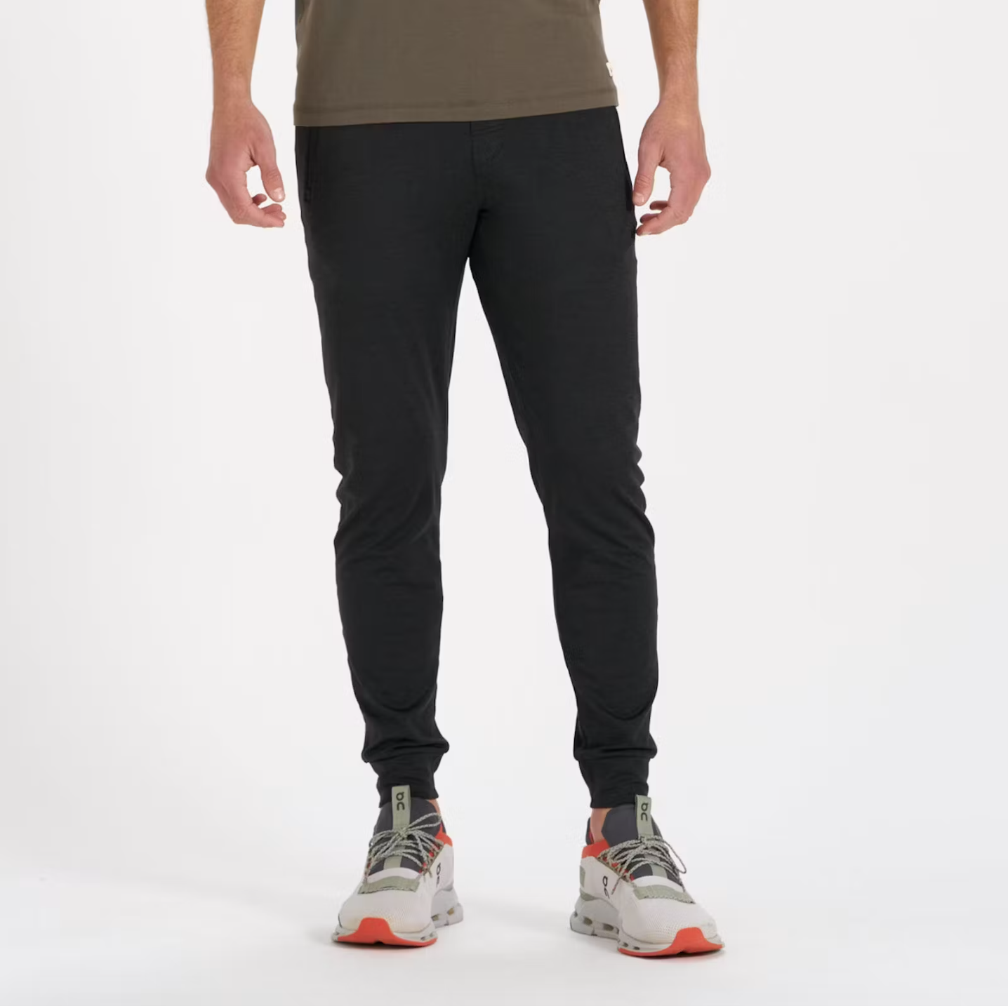 Vuori- Ponto Performance Jogger Heather Black