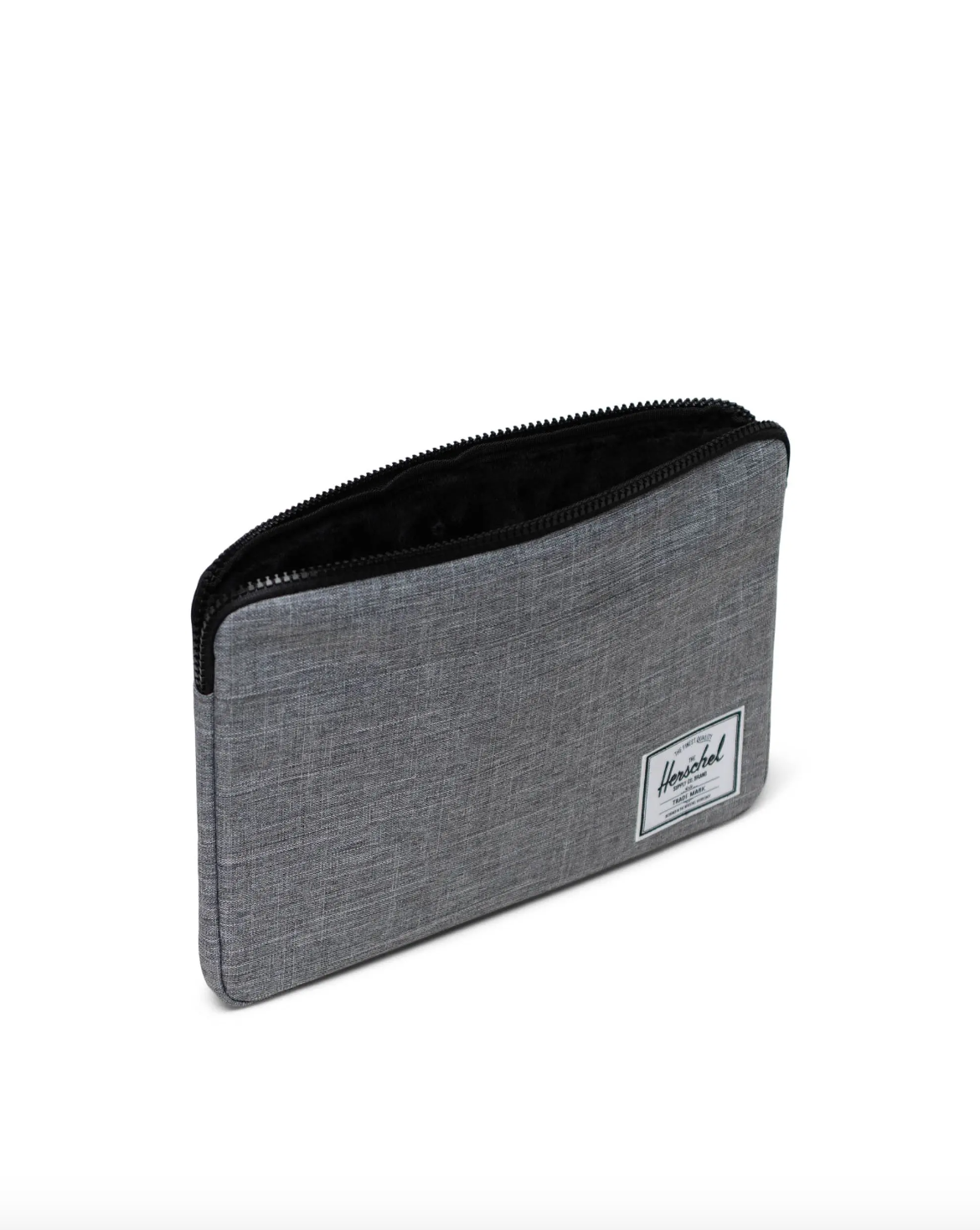 Herschel- Anchor 14" Sleeve Raven Crosshatch