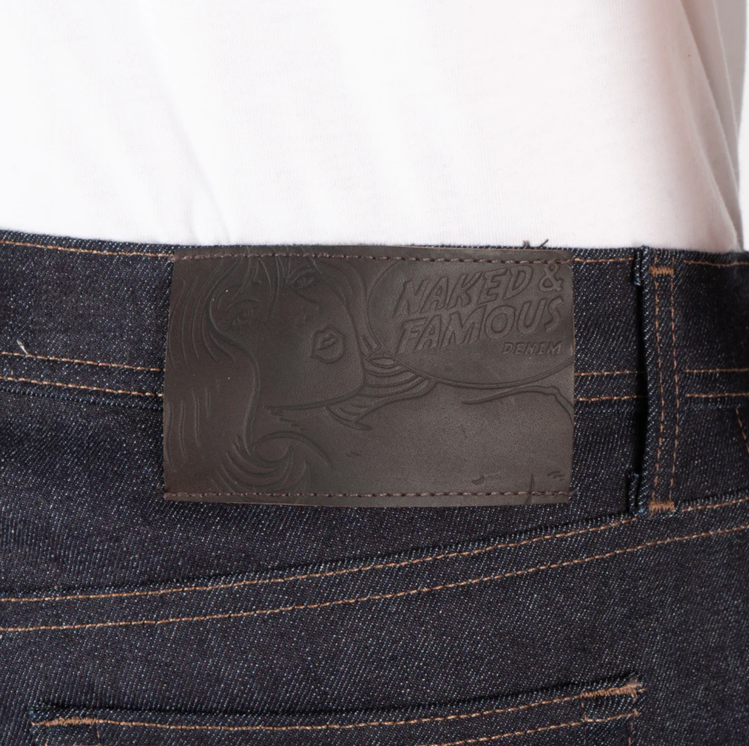Naked & Famous- Blue Comfort Indigo Weird Guy