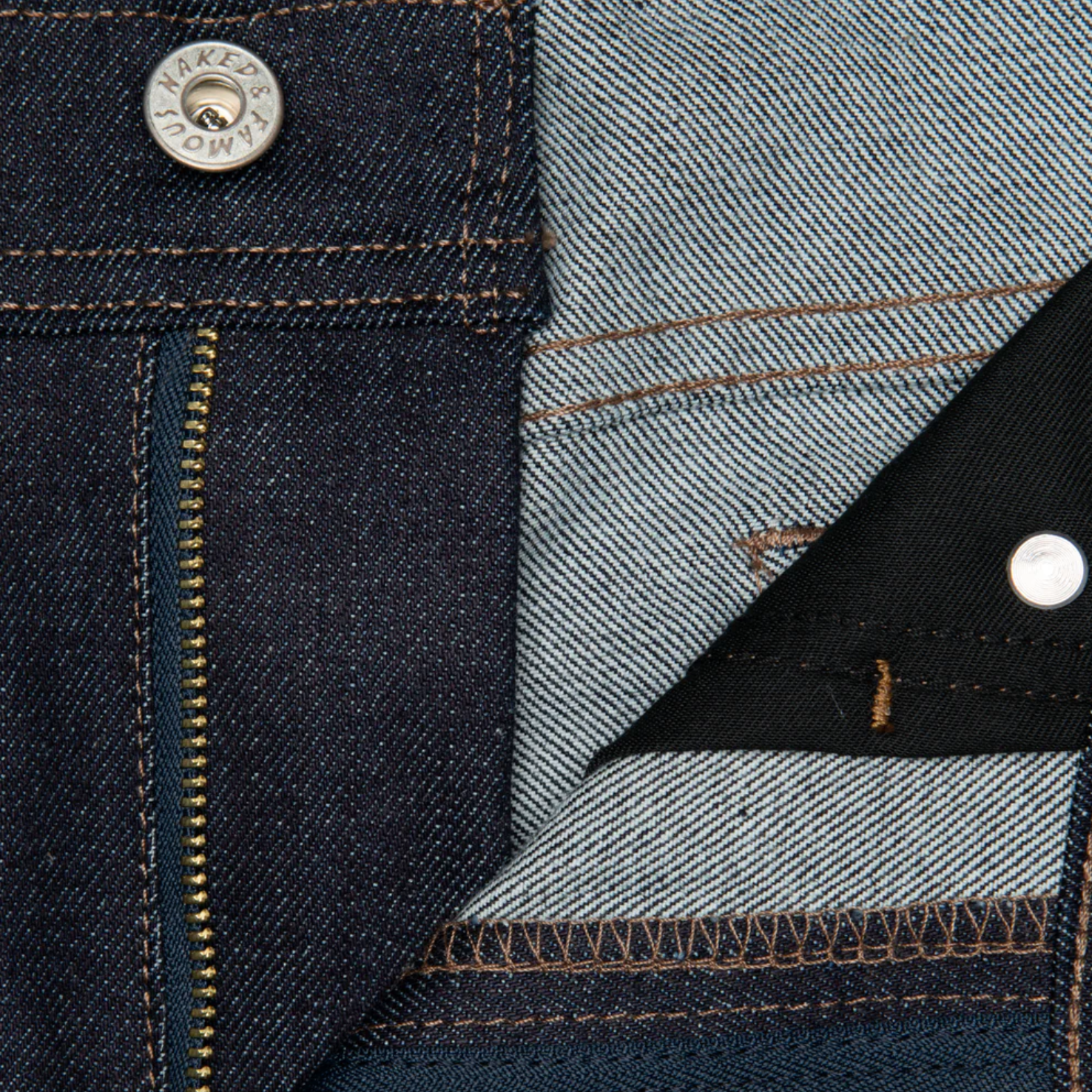 Naked & Famous- Blue Comfort Indigo Weird Guy