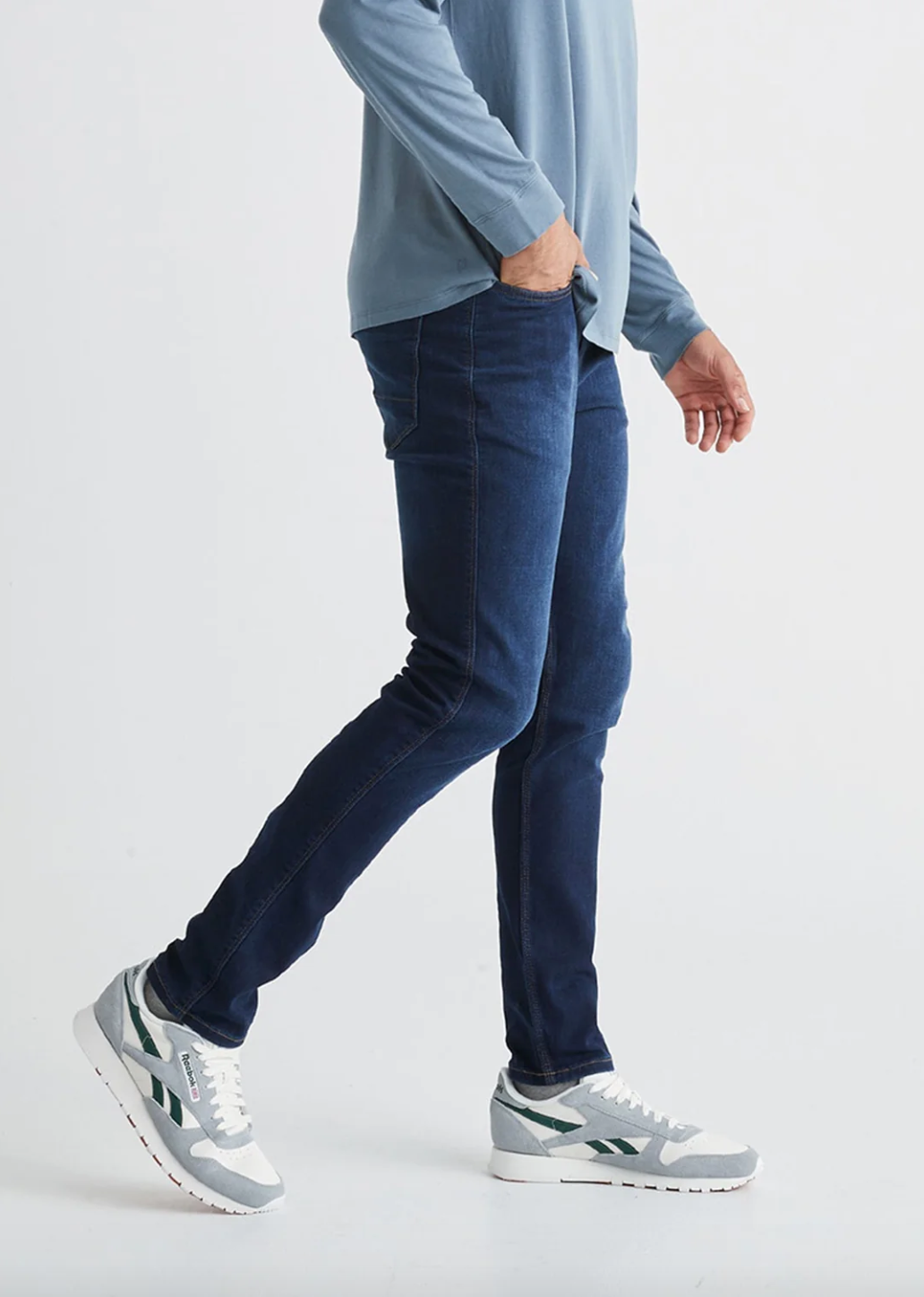 Duer- Performance Denim Slim Dark Stone