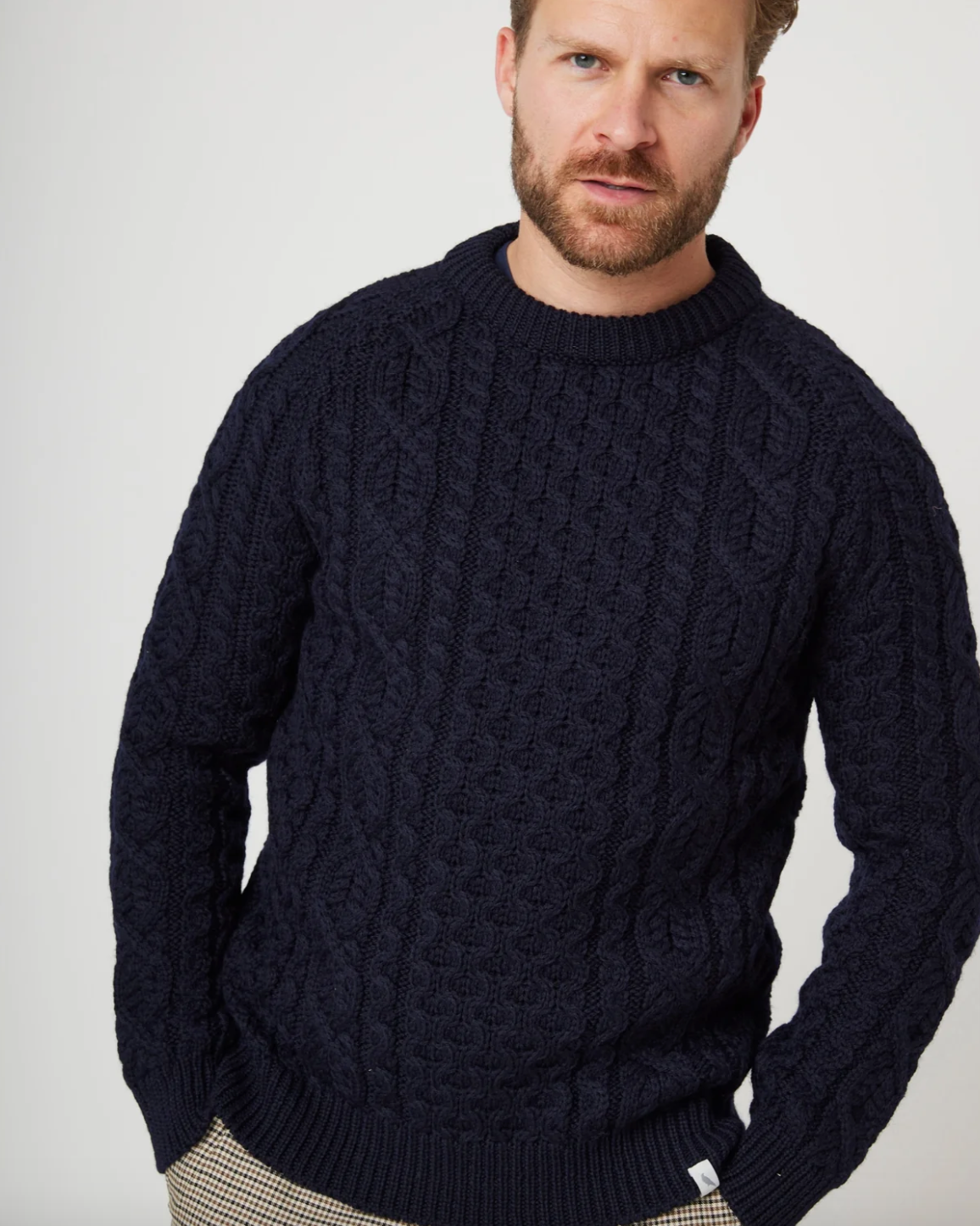 Peregrine- Hudson Aran Jumper