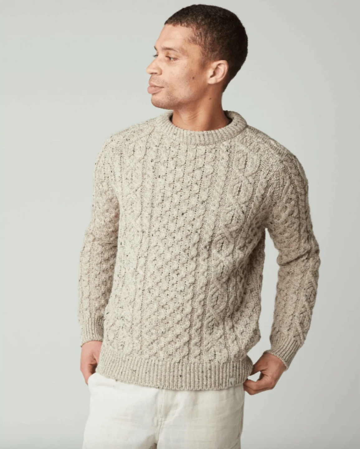 Peregrine- Hudson Aran Jumper