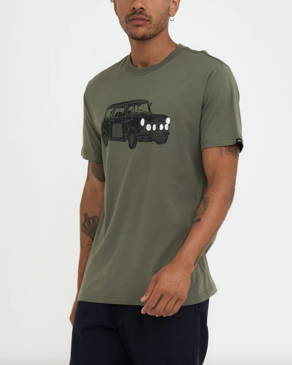 Deus Ex Machina- Mini 117 Tee Lichen Green