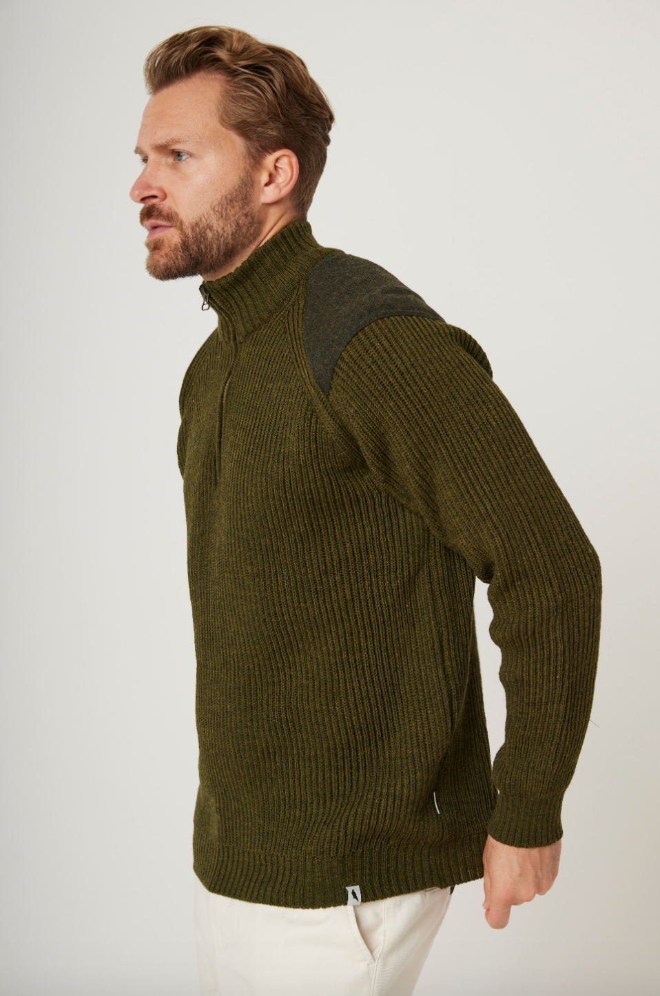 Peregrine- Foxton Zip Neck