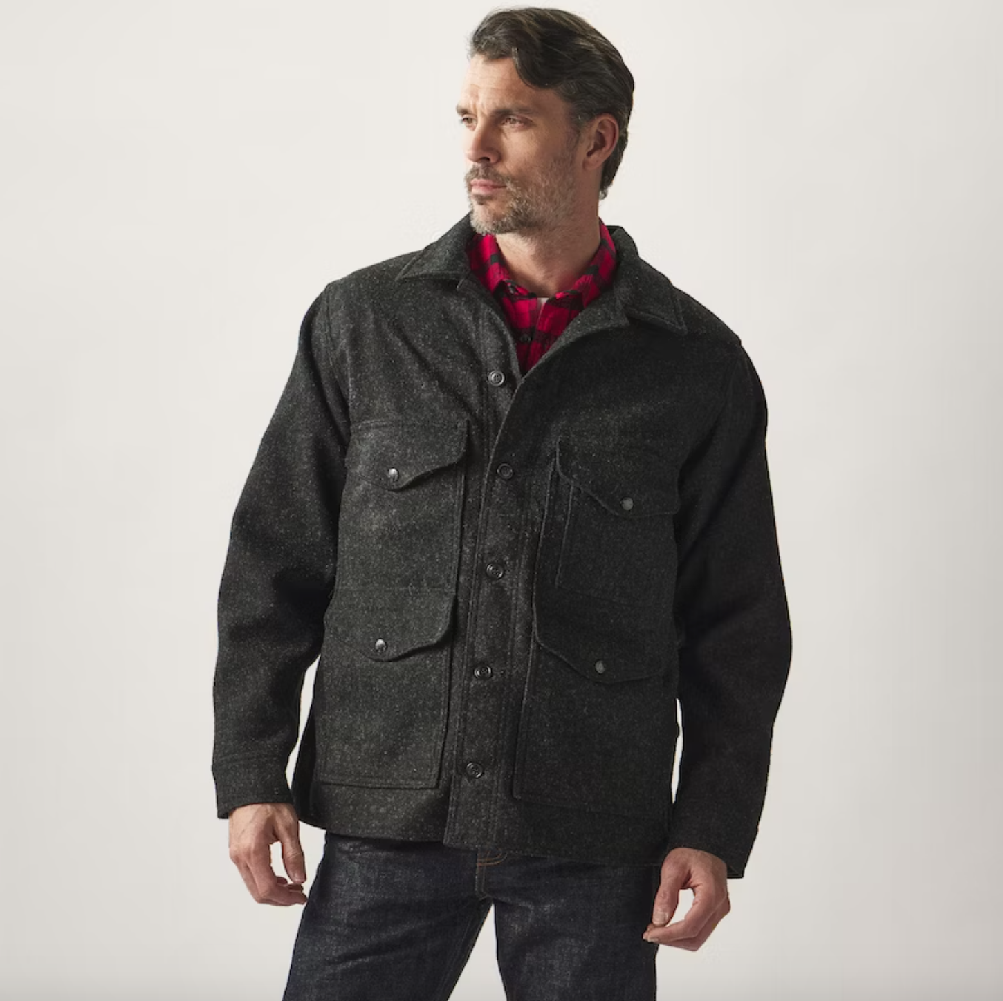 Filson- Mackinaw Cruiser in Charcoal