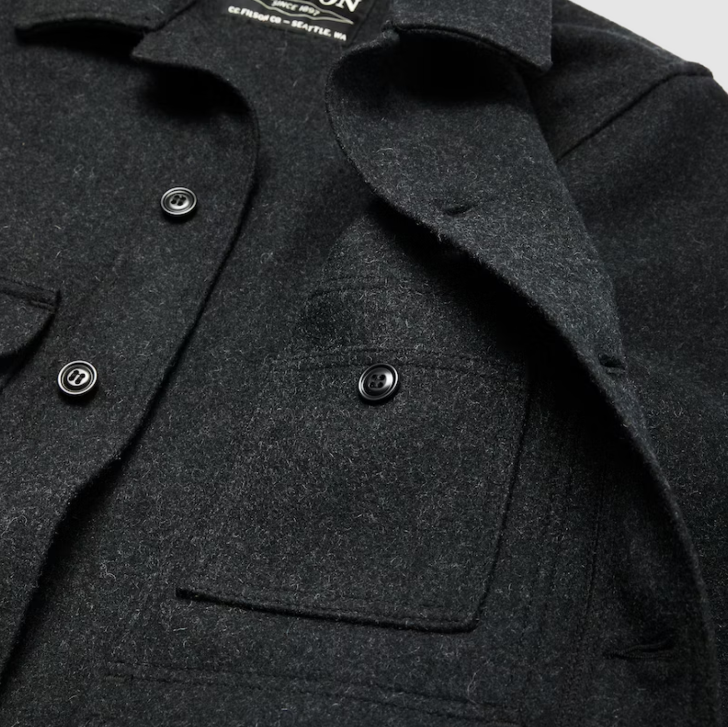 Filson- Mackinaw Cruiser in Charcoal