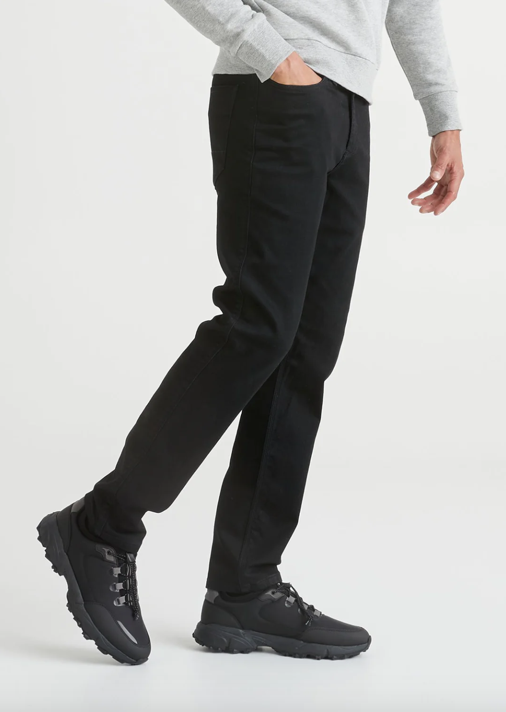 Duer- Fireside Denim Slim Black