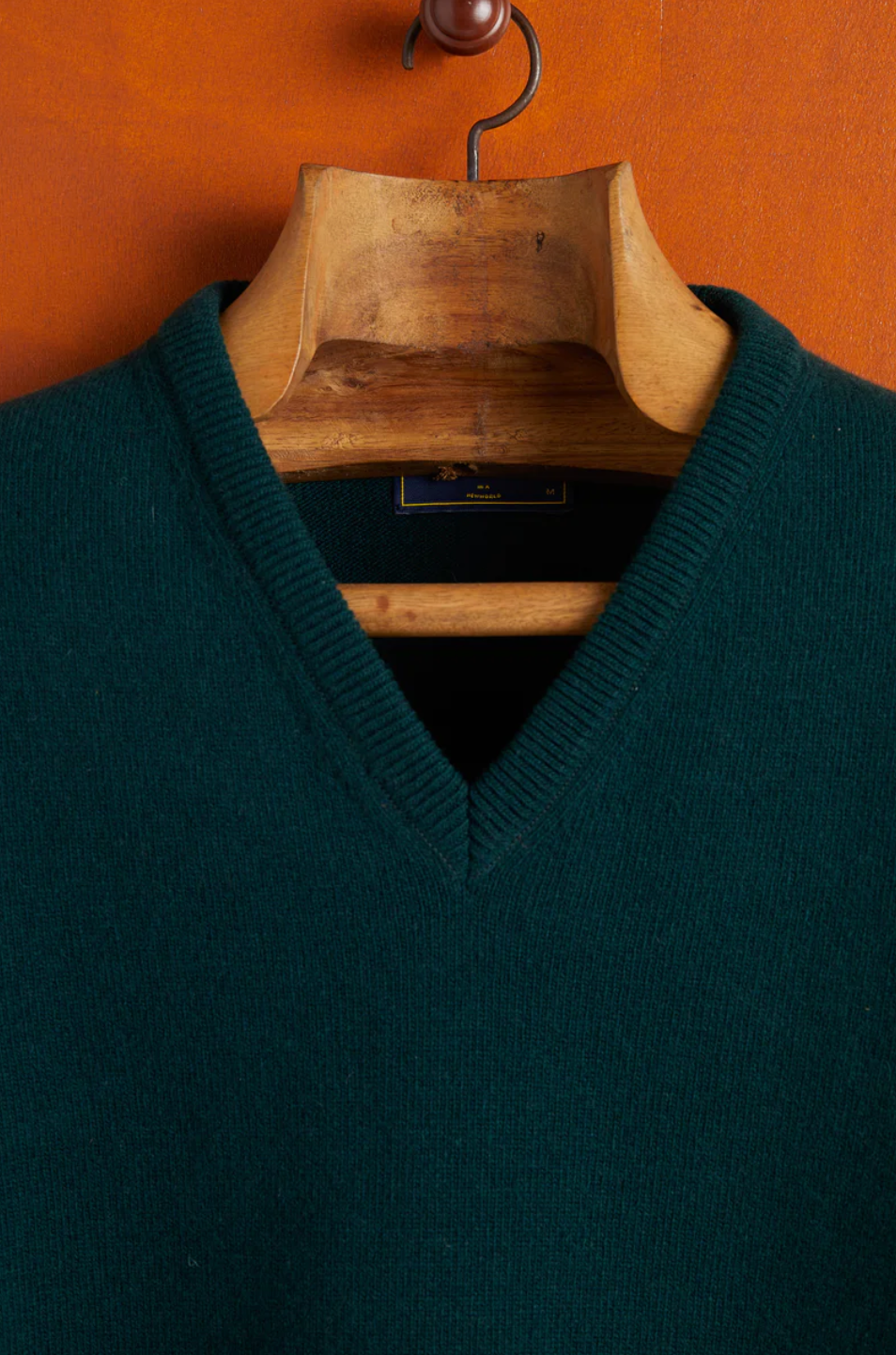 Portuguese Flannel- Extra Fine Merino Wool Sweater Vneck
