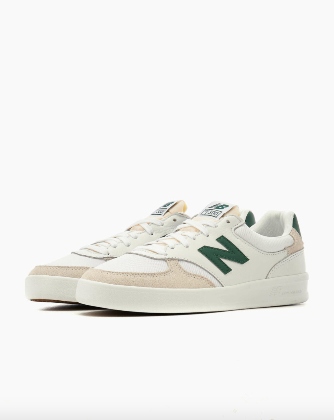 New Balance- 300 White/Green