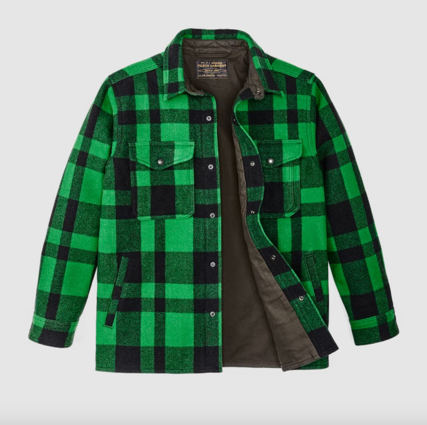 Filson- Lined Mackinaw Jac-Shirt