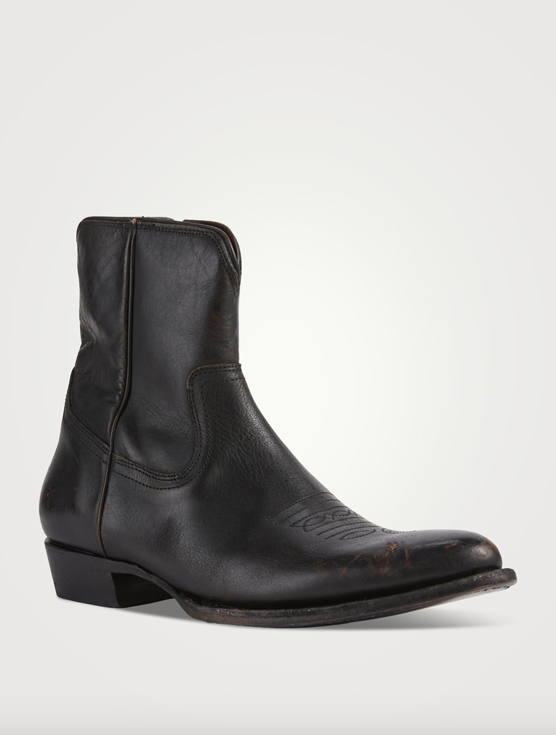 Frye Austin Leather Boots with Zip