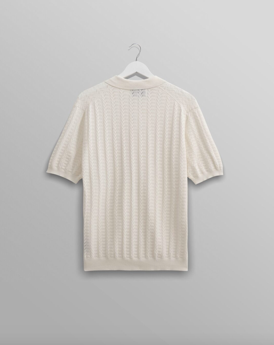Wax London- Tellaro Shirt Pointelle Ecru