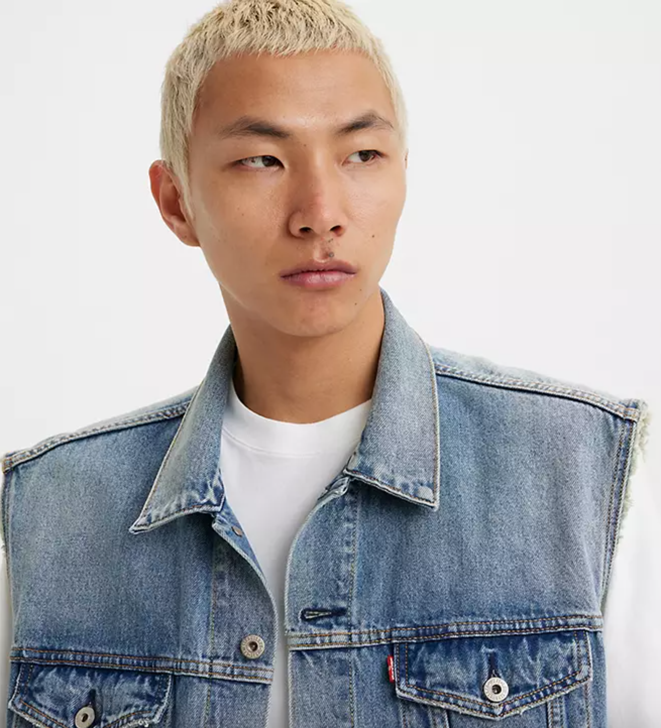 Levi's- Relaxed Trucker Vest Kentucky Blue Vest