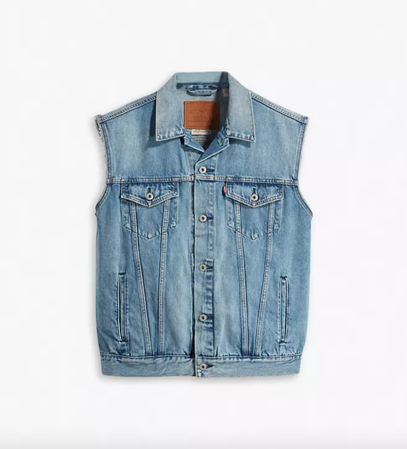 Levi's- Relaxed Trucker Vest Kentucky Blue Vest