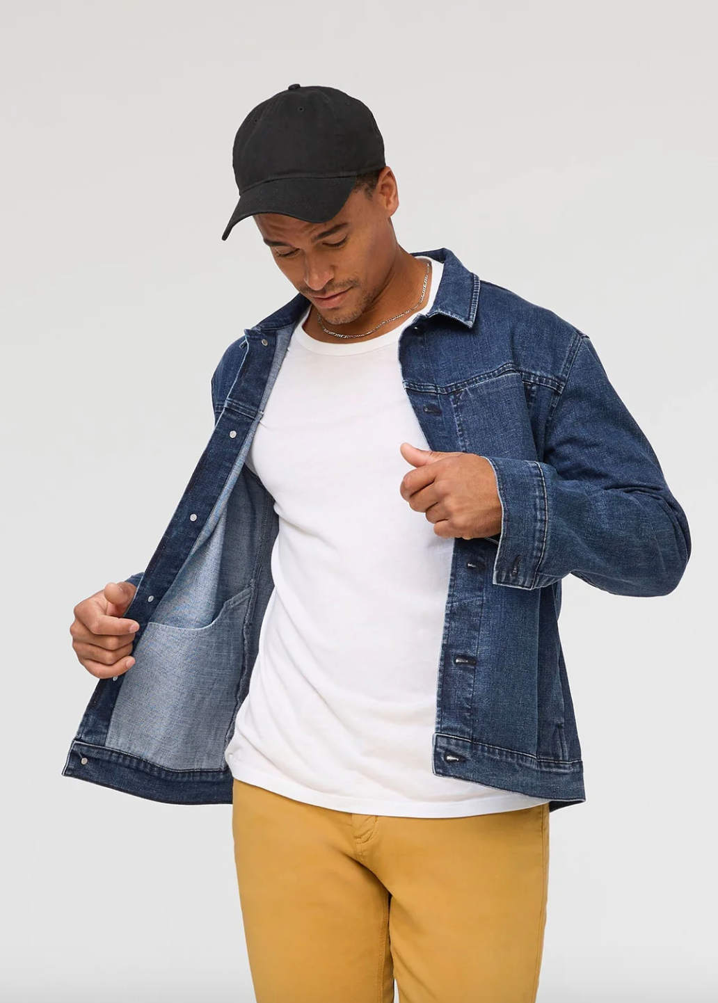 Duer- Performance Denim Stay Dry Jacket Medium Blue