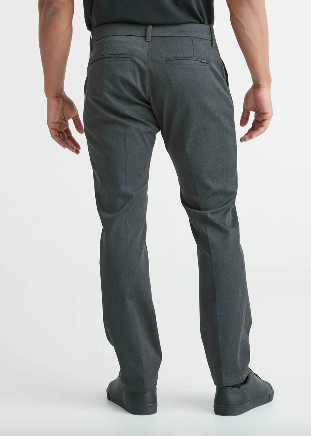 Duer- Smart Stretch Relaxed Trouser Charcoal Heather