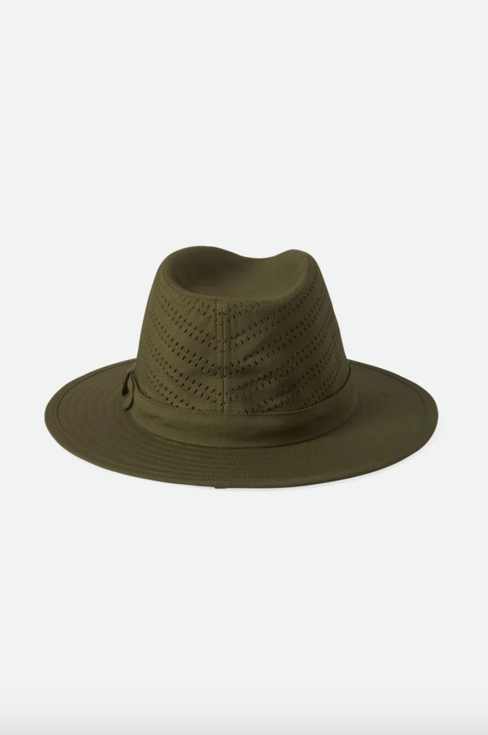 Brixton- Messer CoolMax Fedora Olive Surplus