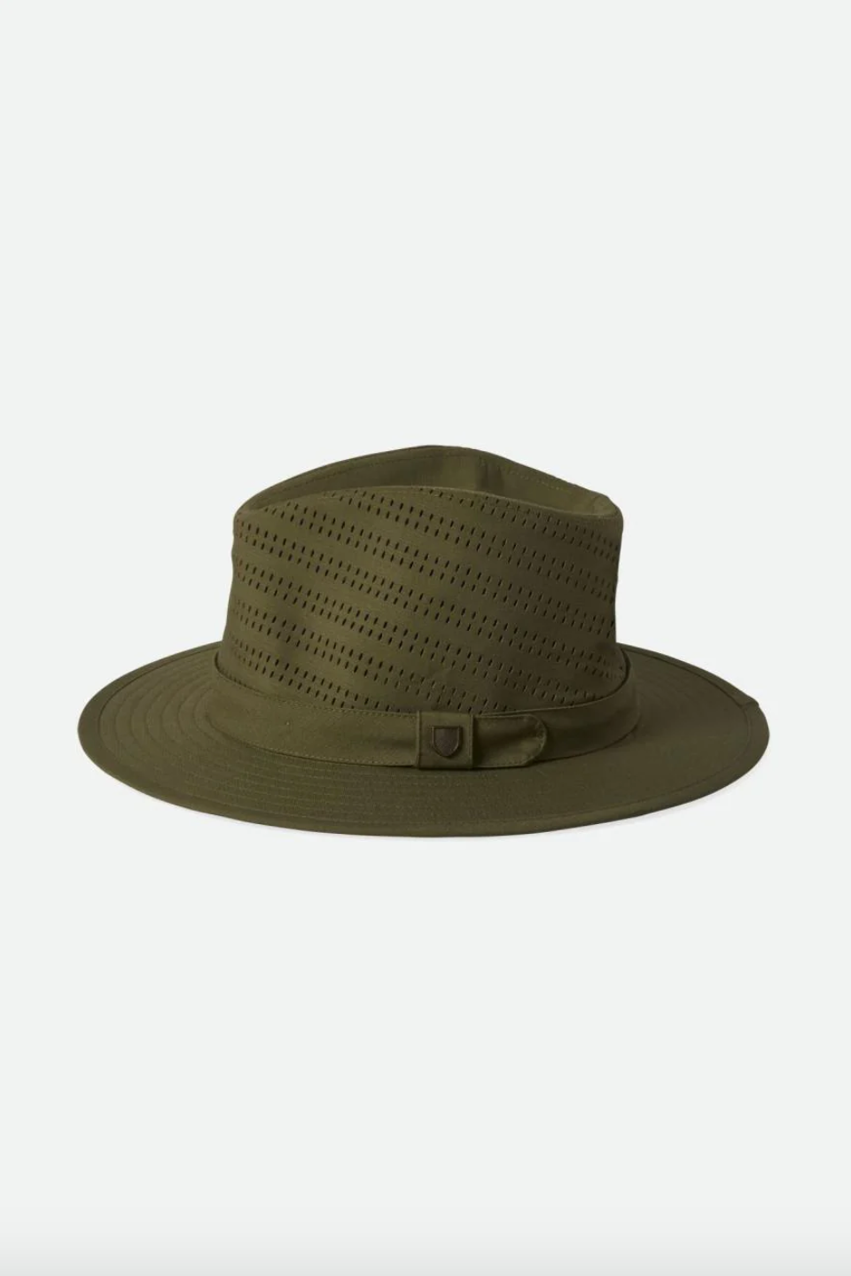 Brixton- Messer CoolMax Fedora Olive Surplus