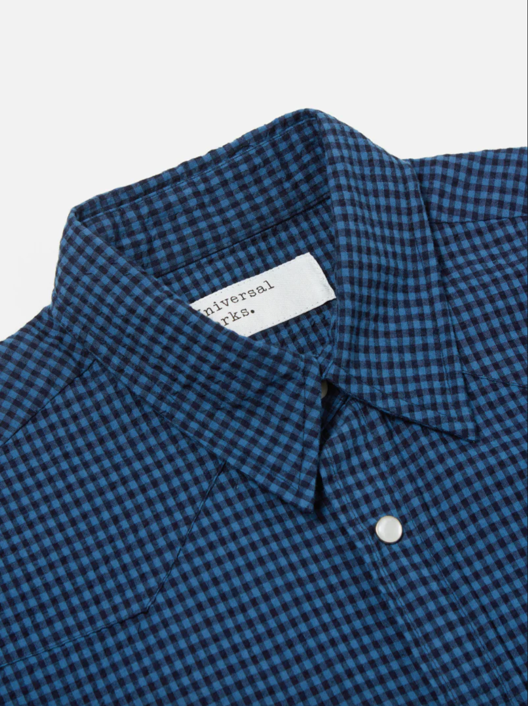 Universal Works- Western Garage Shirt Navy