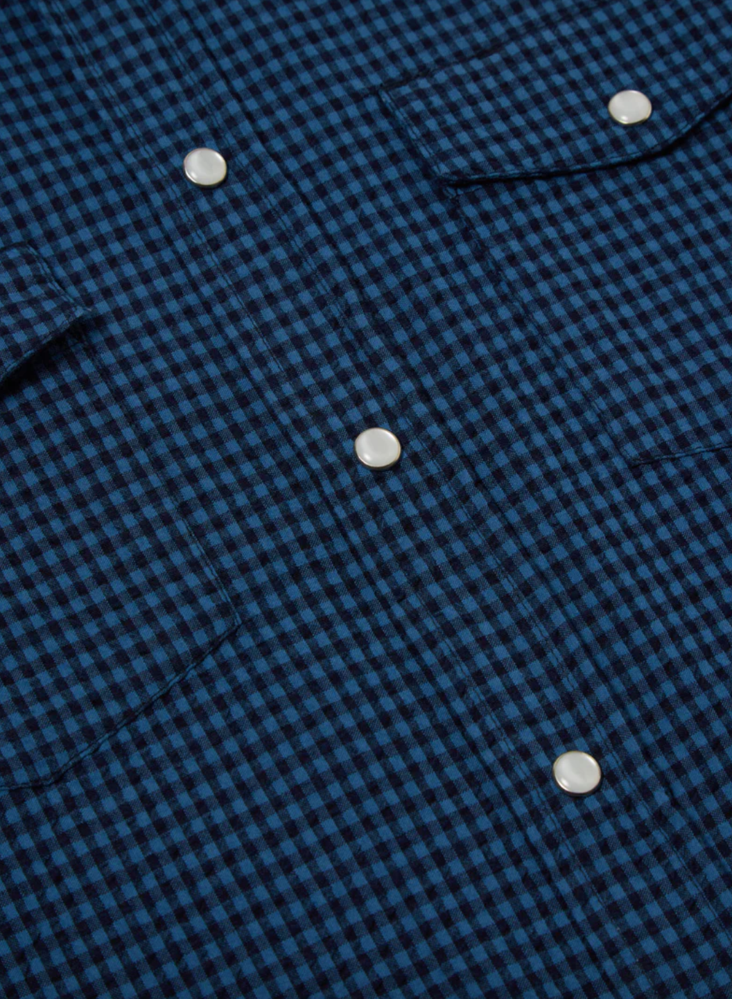 Universal Works- Western Garage Shirt Navy